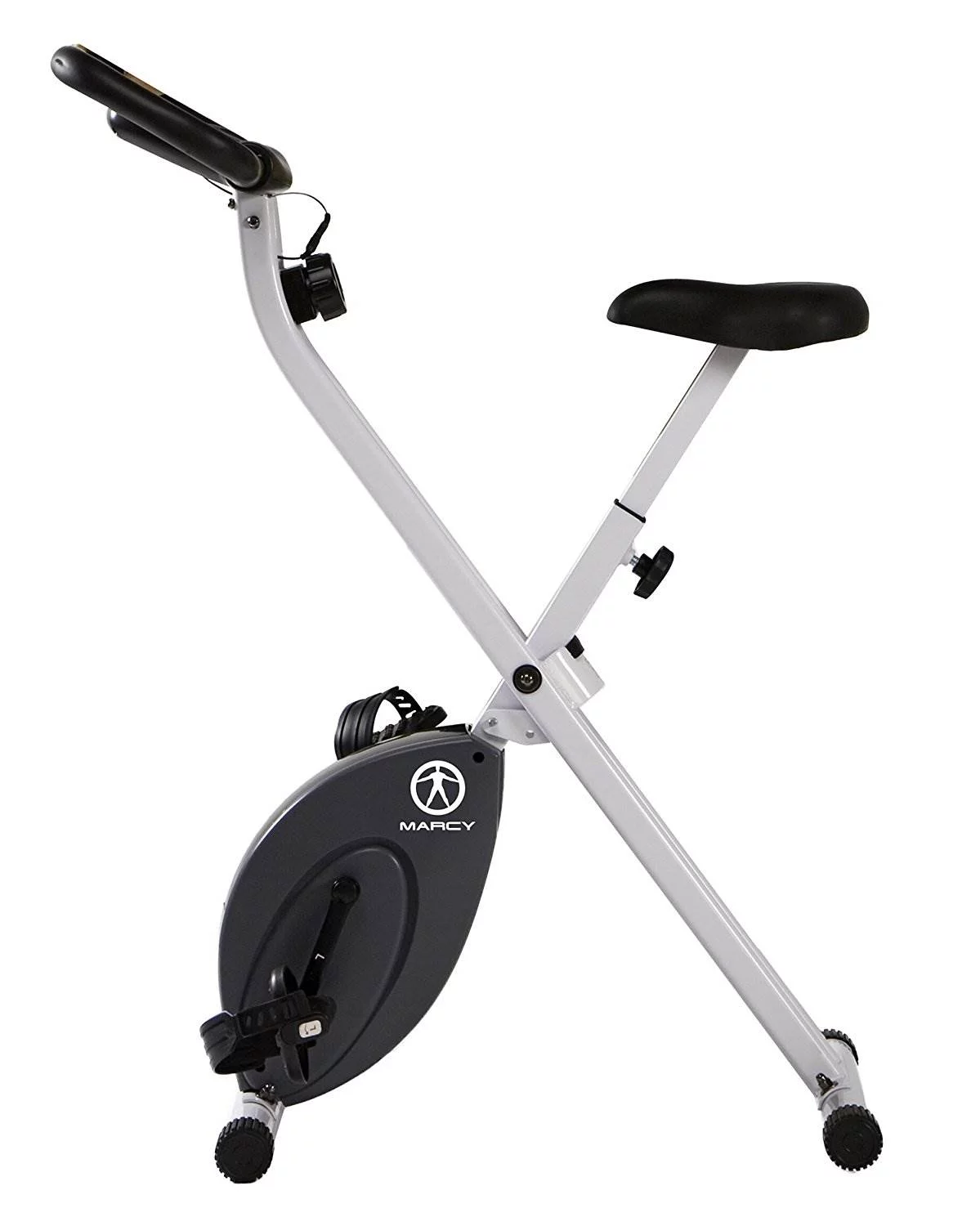 Marcy Foldable Exercise Bike Compact Cycling NS-652 - Womvr