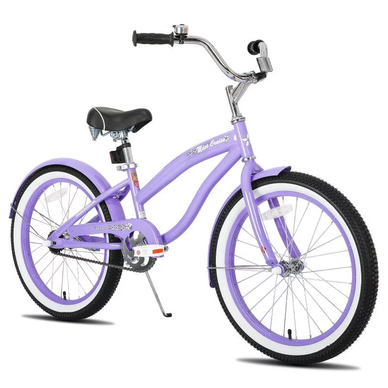 JOYSTAR 20 24 26 Inch Beach Cruiser Bike for Kids, Youth, Men and Women - Womvr