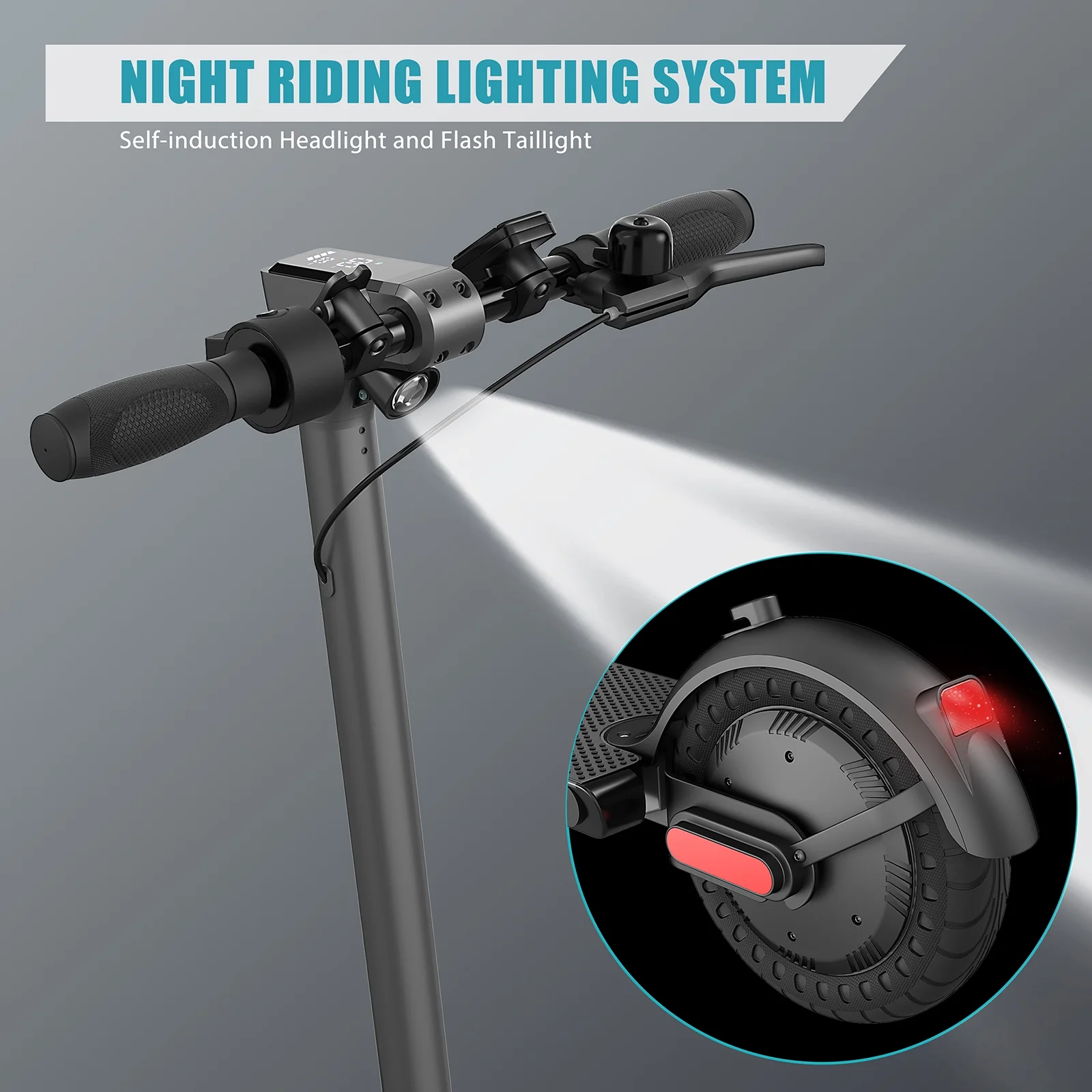 Caroma Electric Scooter for Adults, 20 Mph & 25 Miles Range, 10