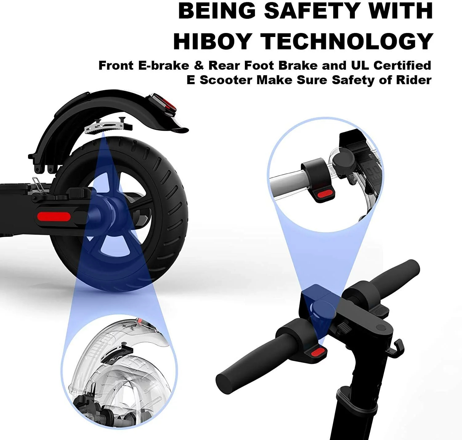 Hiboy S2 Lite Electric Scooters for Adults Teens 13 MPH & 10.6 Miles, 6.5