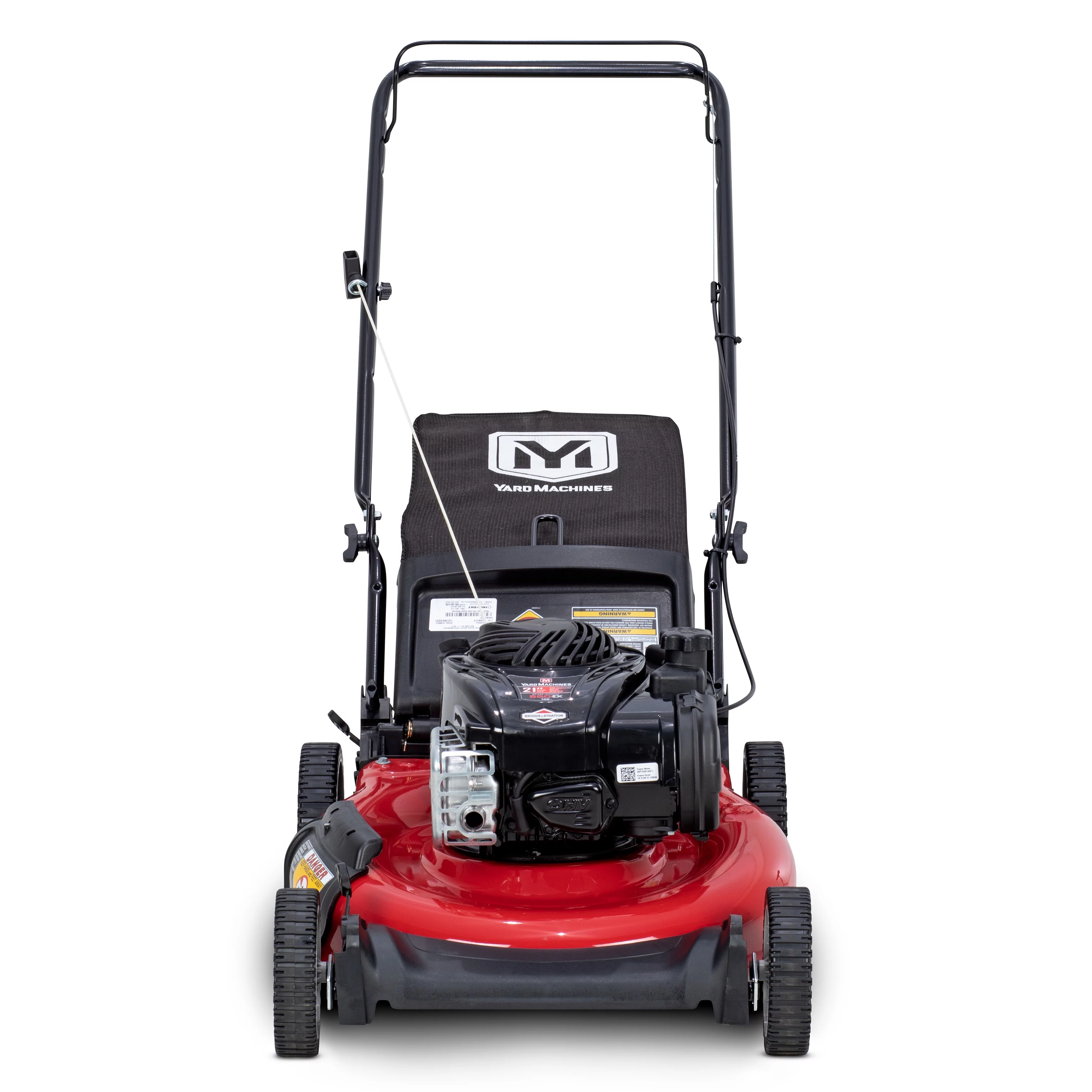 Yard Machines 21-in Walk Behind Push Lawn Mower with 140cc Briggs & Stratton Gas Powered Engine - Womvr