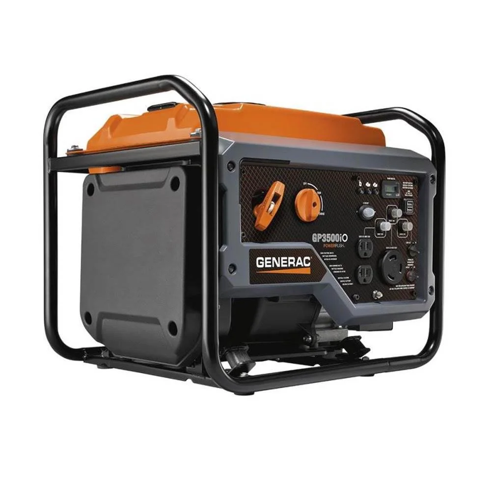 Generac 3500iO 3,000 Watt 212cc Gas Powered Portable Generator - Womvr