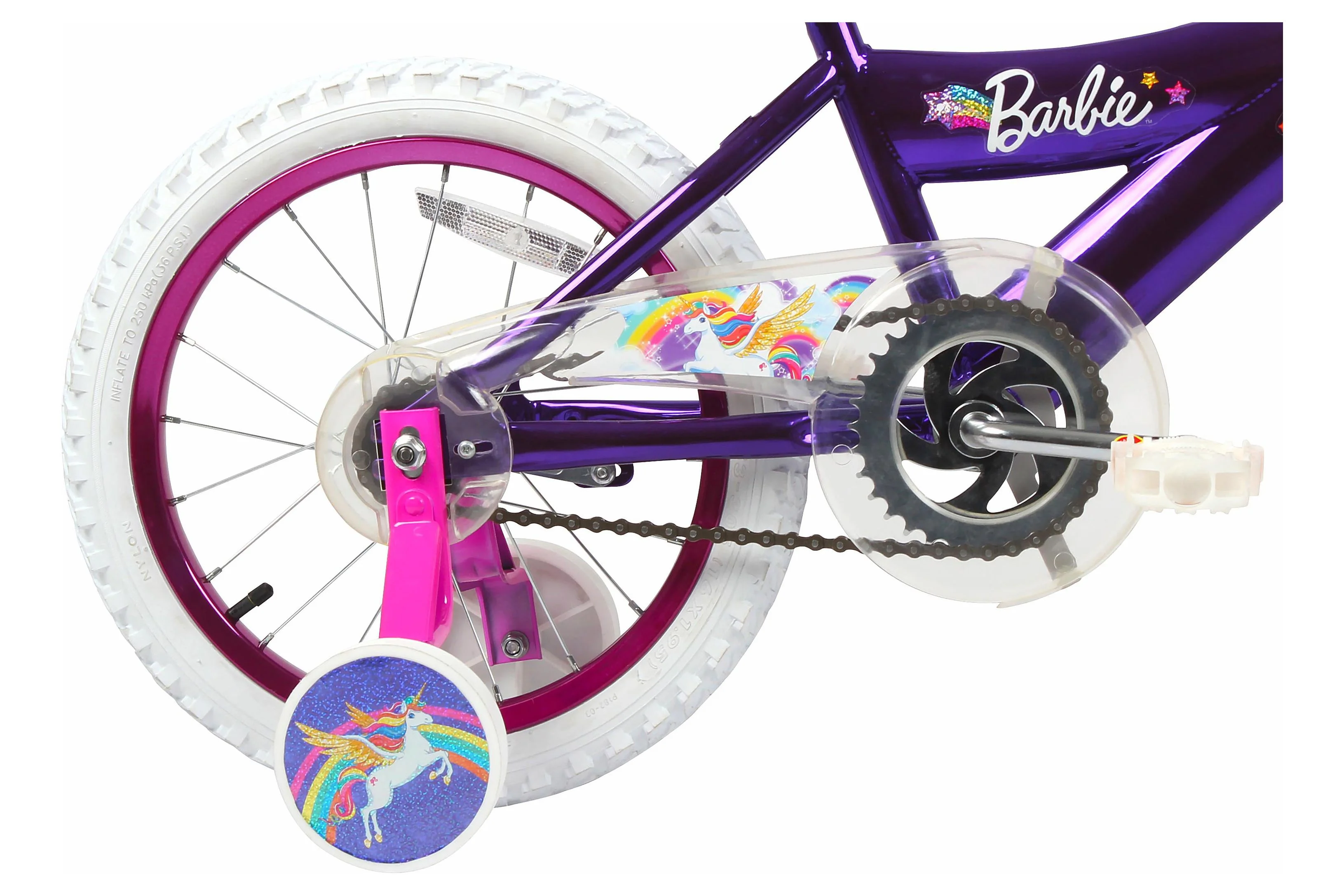 Dynacraft Barbie 16-Inch Girls BMX Bike For Age 5-7 Years - Womvr