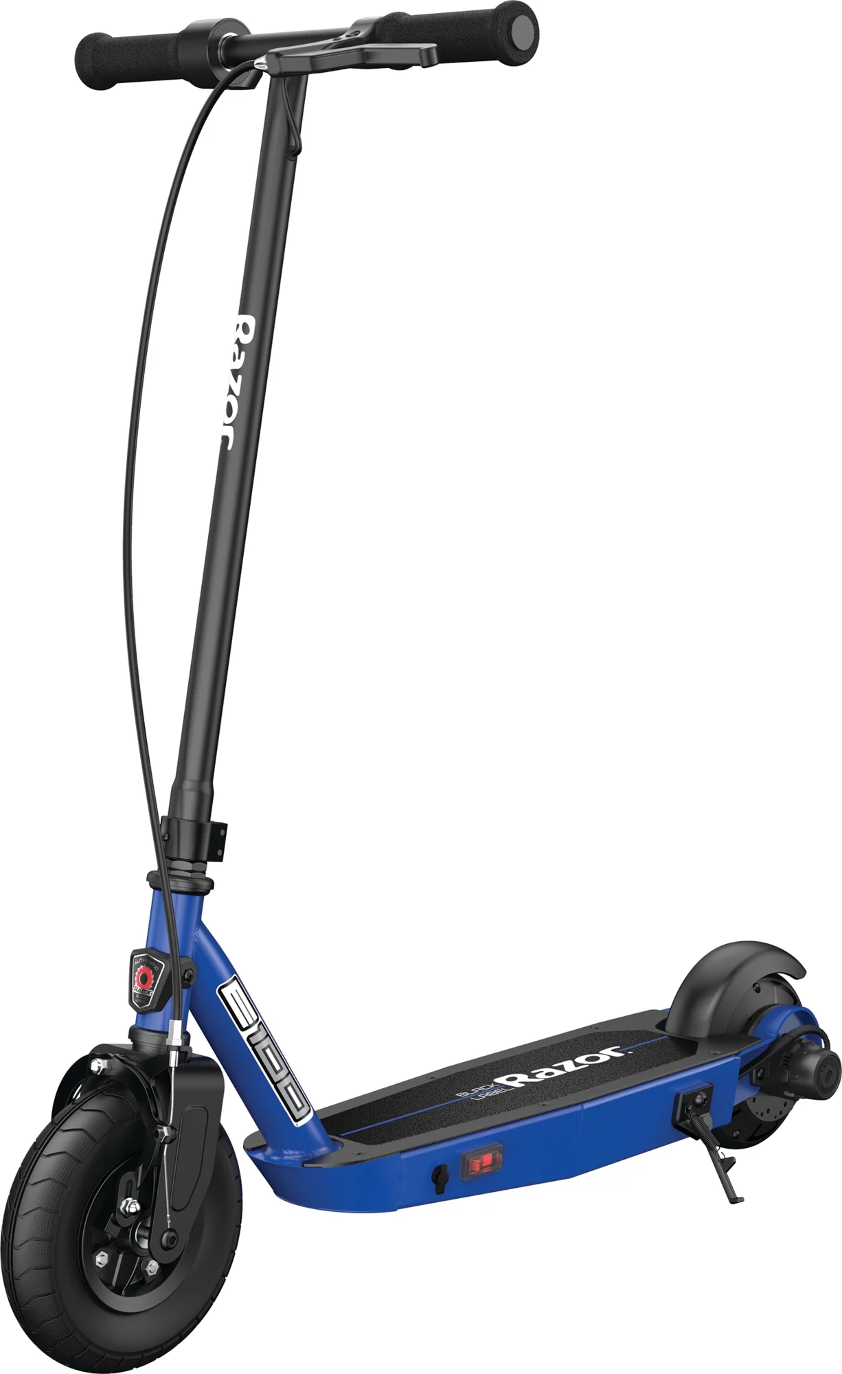 Razor Black Label E100 Electric Scooter – Blue, up to 10 mph, 8