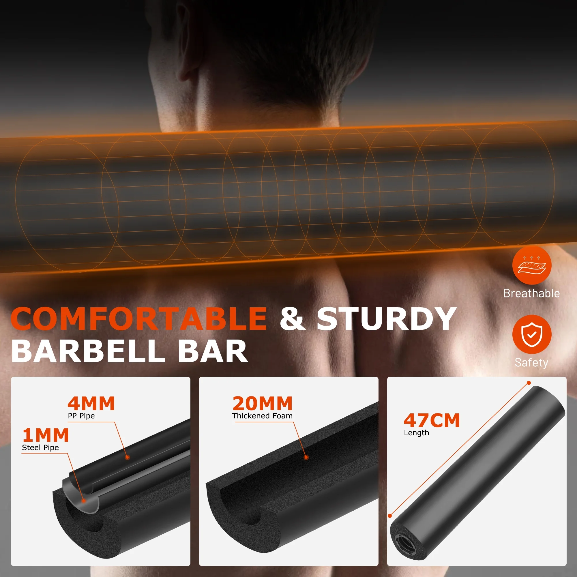 FIXTECH 66 Lbs Adjustable Dumbbell Set,  4 in 1 Weight Set, Dumbbell, Barbell, Kettlebell and Push-up, Home Gym Fitness Workout Equipment for Men and Women - Womvr