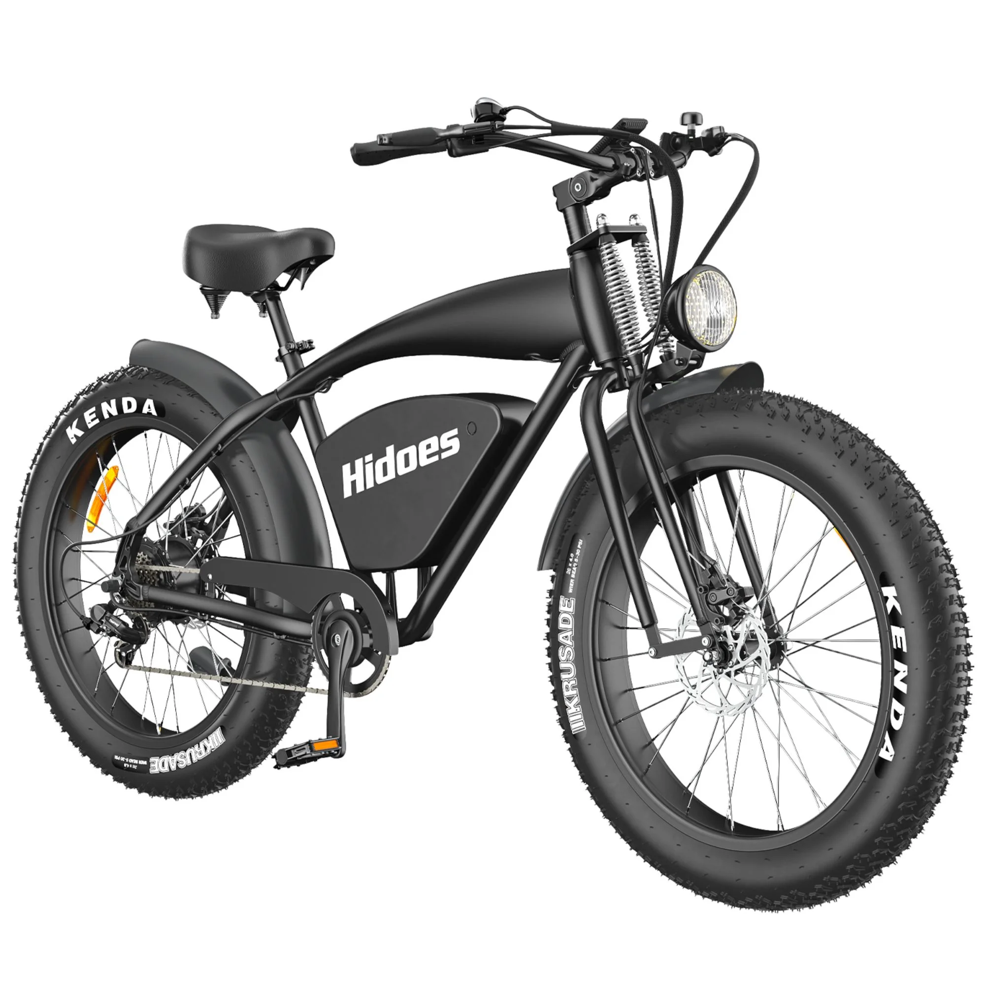 Hidoes B3 1200W Electric Bike for Men Adults with 26in. x 4in. Fat Tire, Electric Mountain Bicycle off Road E-Bike with 48V 18.2AH up to 37MPH & 37 Miles Range - Womvr