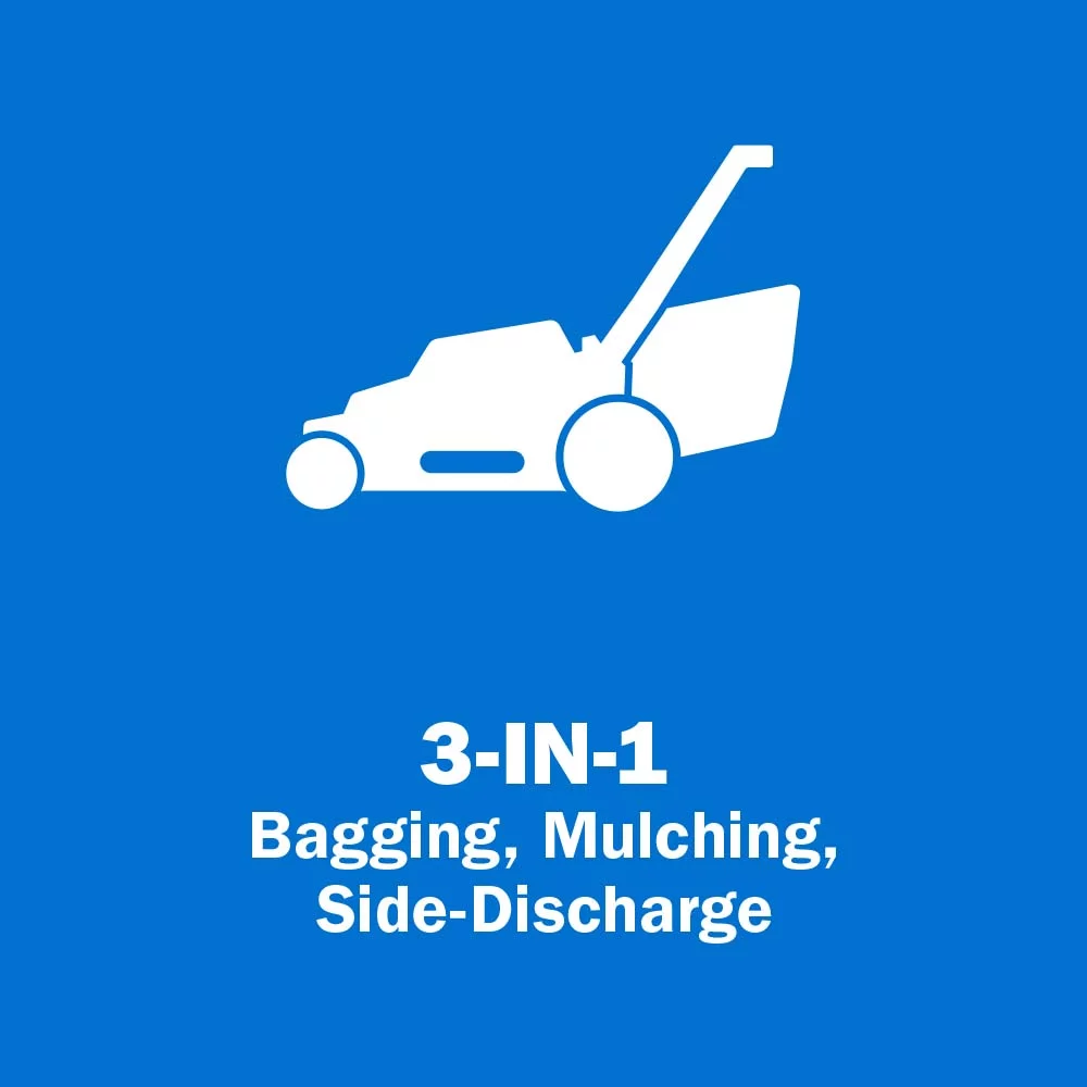 HART 40-Volt 20-inch Self-Propelled Battery-Powered Brushless Mower Kit, (1) 6.0Ah Lithium-Ion Battery - Womvr