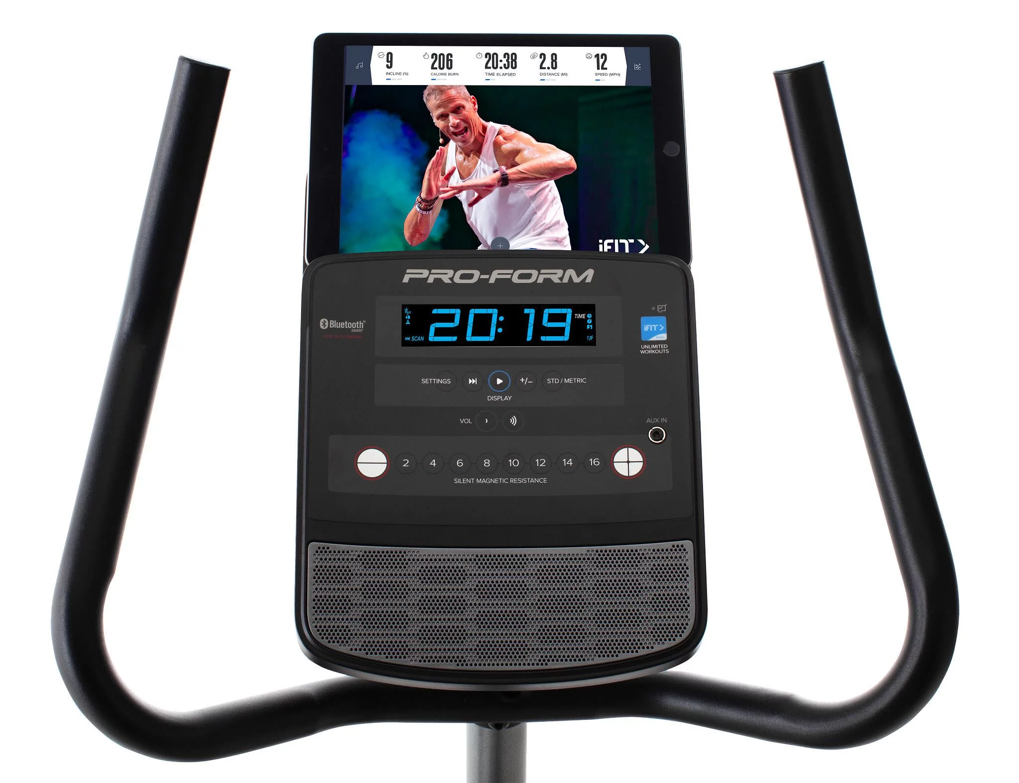 ProForm Cycle Trainer 300 Ci Upright Stationary Exercise Bike, Compatible with iFIT Personal Training - Womvr