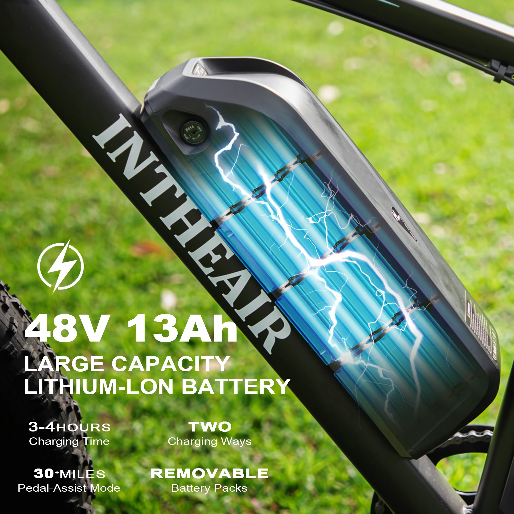 INTHEAIR I7 Electric Bike 26