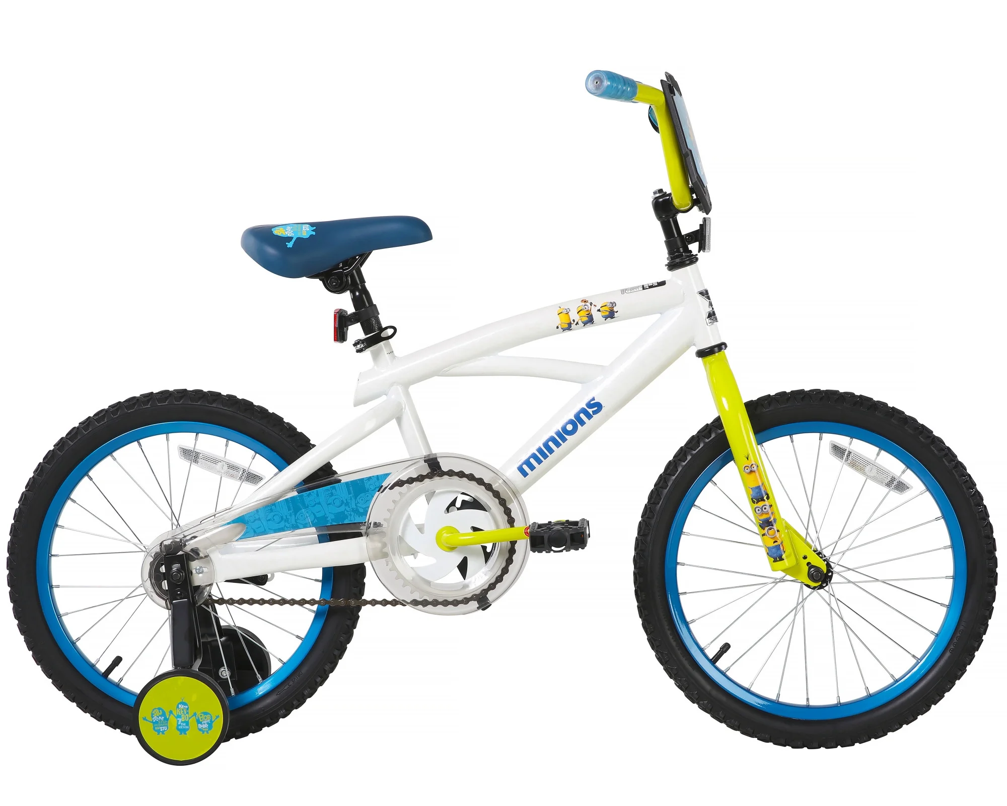 Dynacraft Minions 18-Inch Unisex BMX Bike For Age 6-9 Years - Womvr