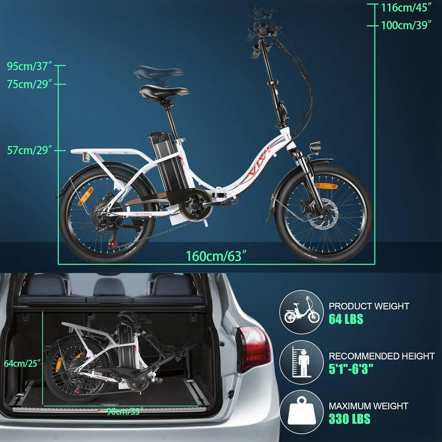 Vivi Electric Bike 20
