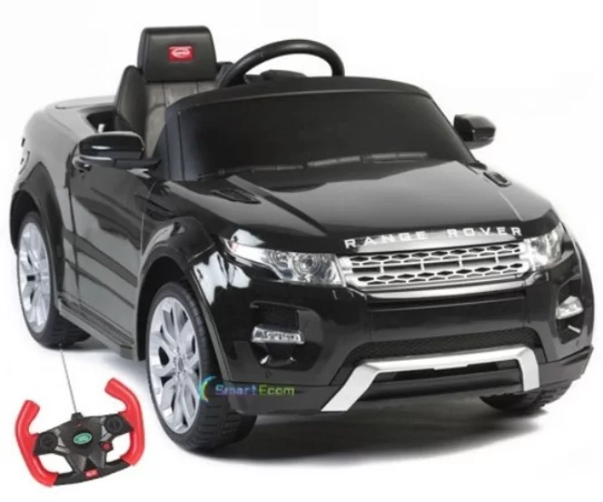 Range Rover White 12 V Evoque Powered Ride-On with Remote Control - Womvr