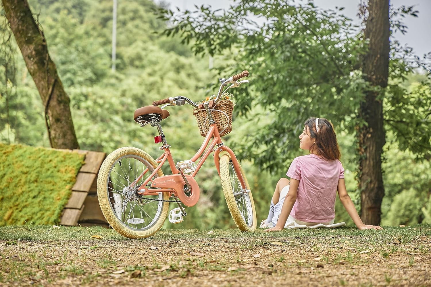 Glerc Little Molly 14 inch Kids Girls Bike for 3-5 Years Old Little Child,Yellow - Womvr