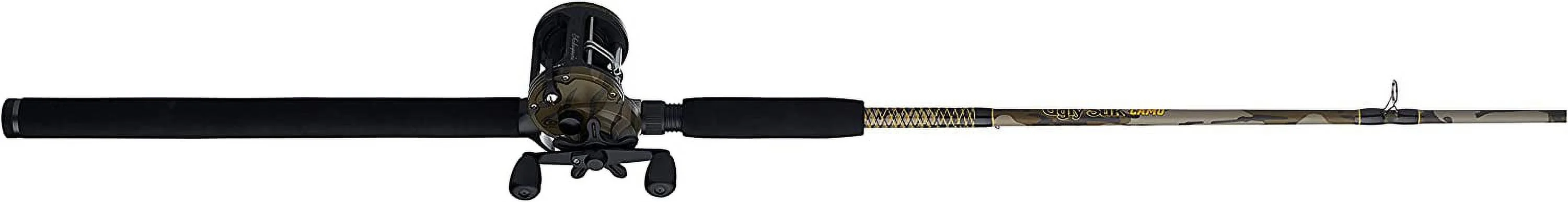 Ugly Stik 7' Camo Conventional Fishing Rod and Reel Casting Combo - Womvr