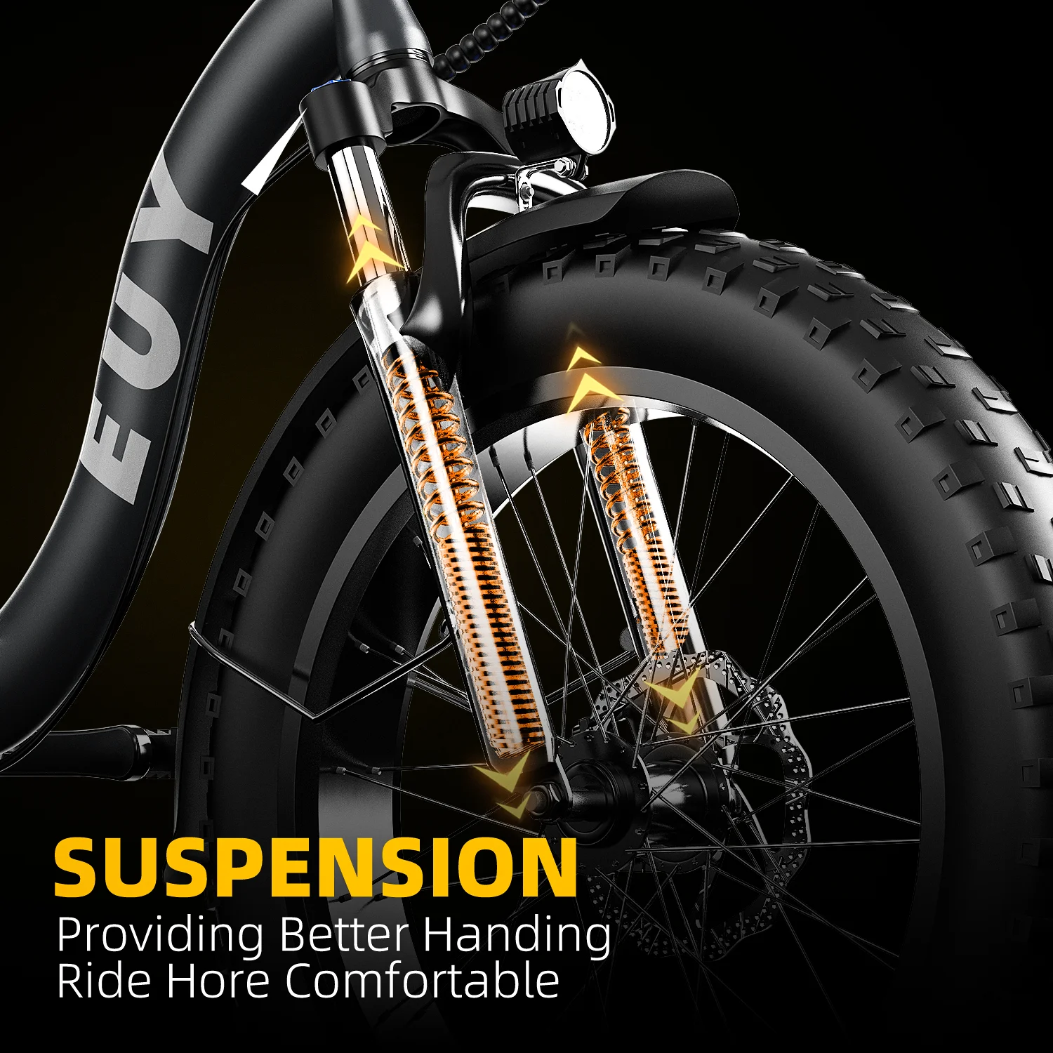 EUY Electric Bike 750W Motor, 20