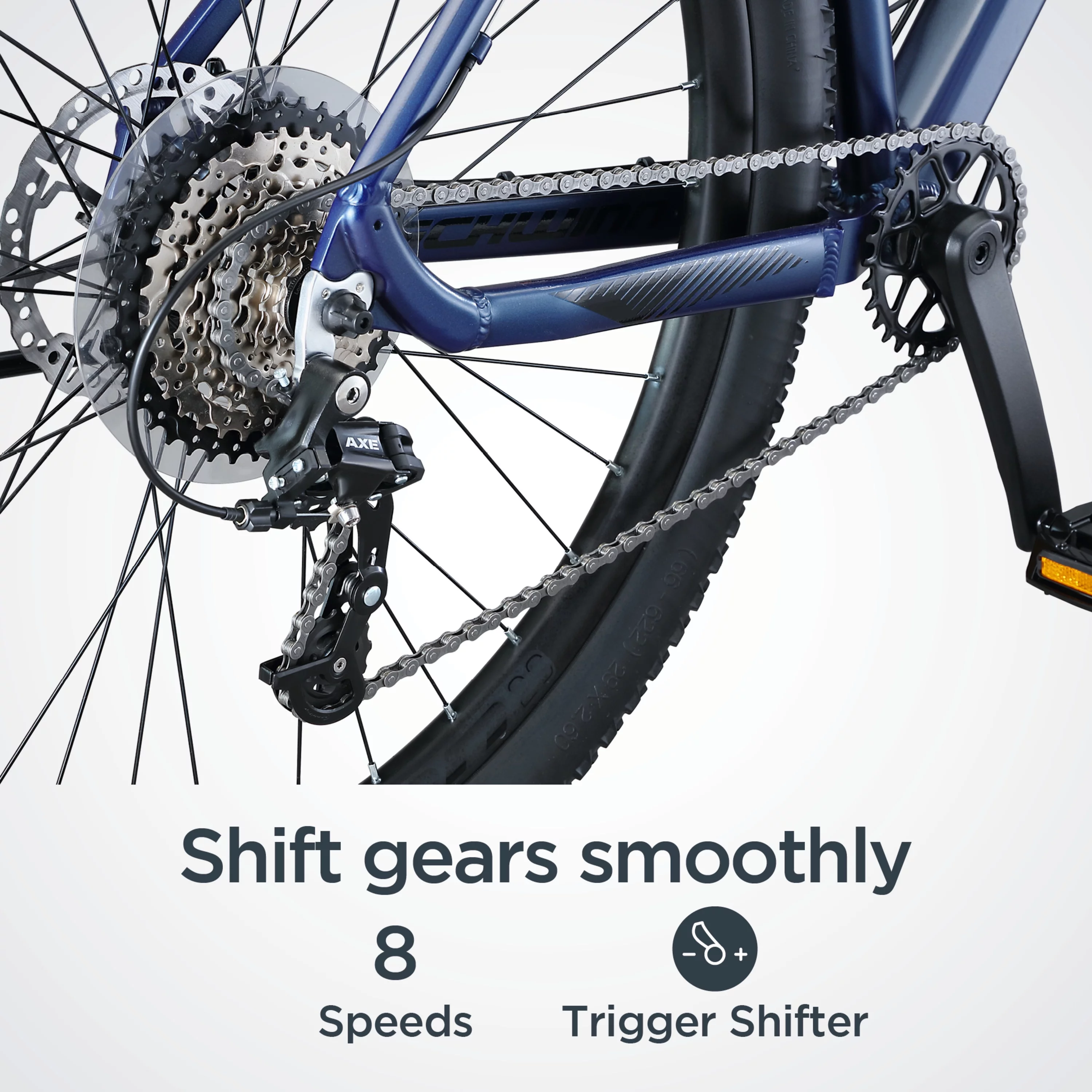 Schwinn 29-in. Axum DP Mens Mountain Bike, Blue, 19-in. Frame - Womvr