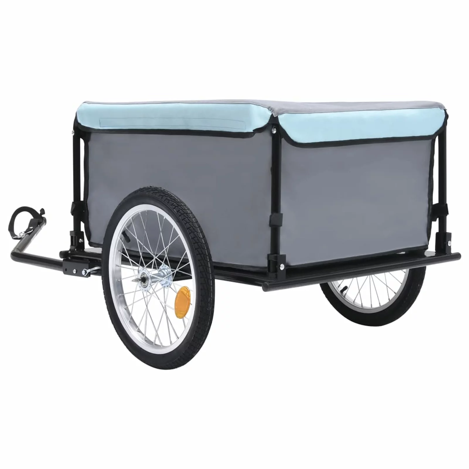 Carevas Bike Cargo Trailer Black and Red 143.3 lb - Womvr