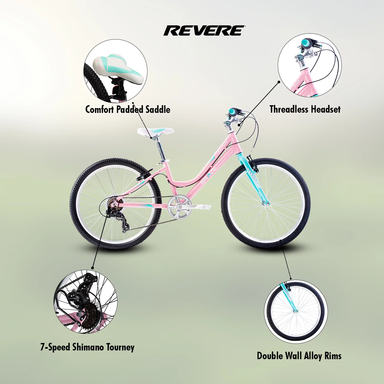 Revere Bicycles Kids and Adults 24