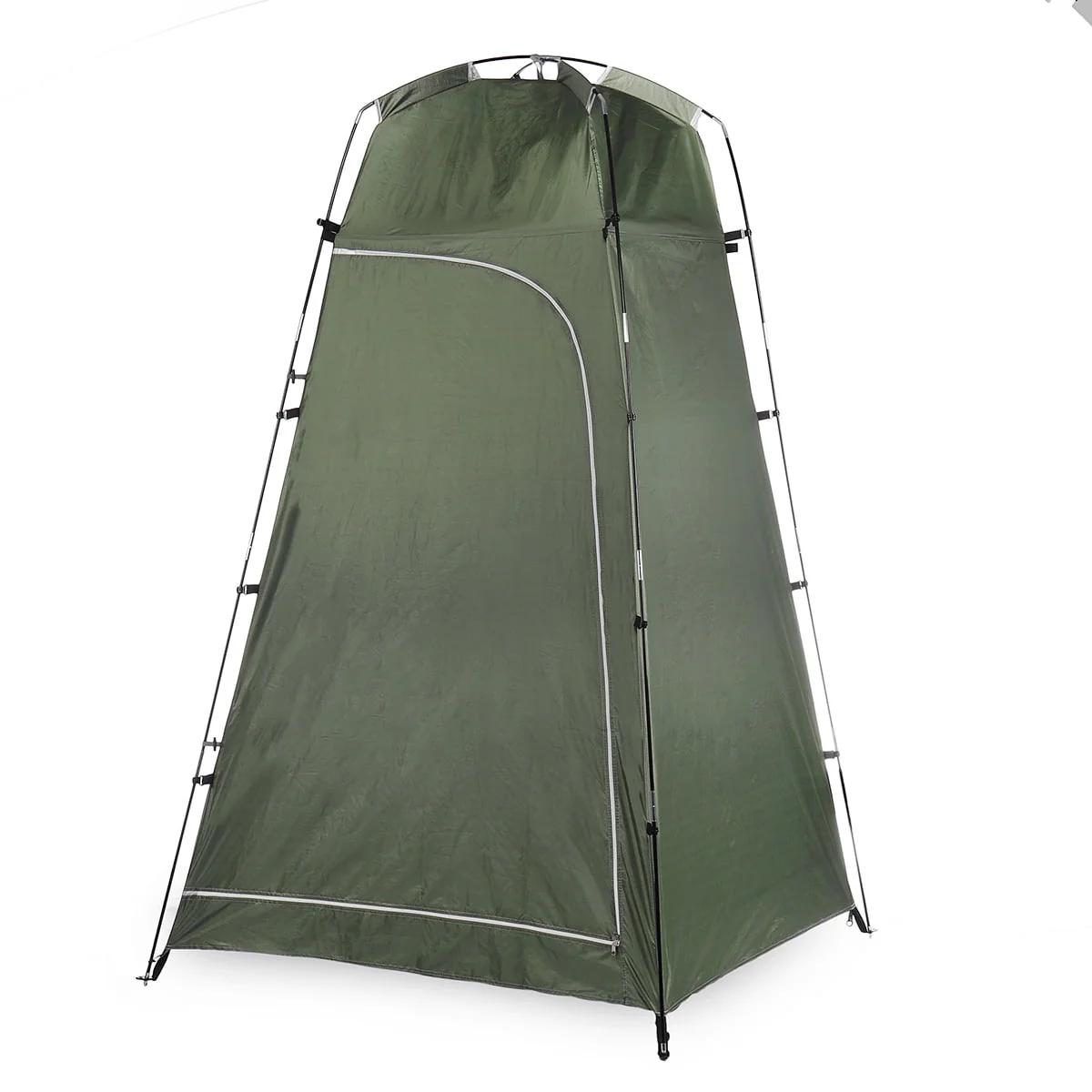 Shower Tent Portable Changing Room Privacy Tent, Instant Outdoor Shower Tent, Camp Toilet, Camping Fishing Bathing Tent Rain Shelter for Camping & Beach, Sturdy, Easy Set Up, Foldable - with Carry Bag - Womvr