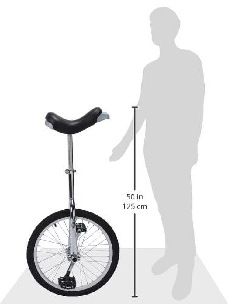 Fun 20 inch Unicycle with Alloy Rim, Blue - Womvr