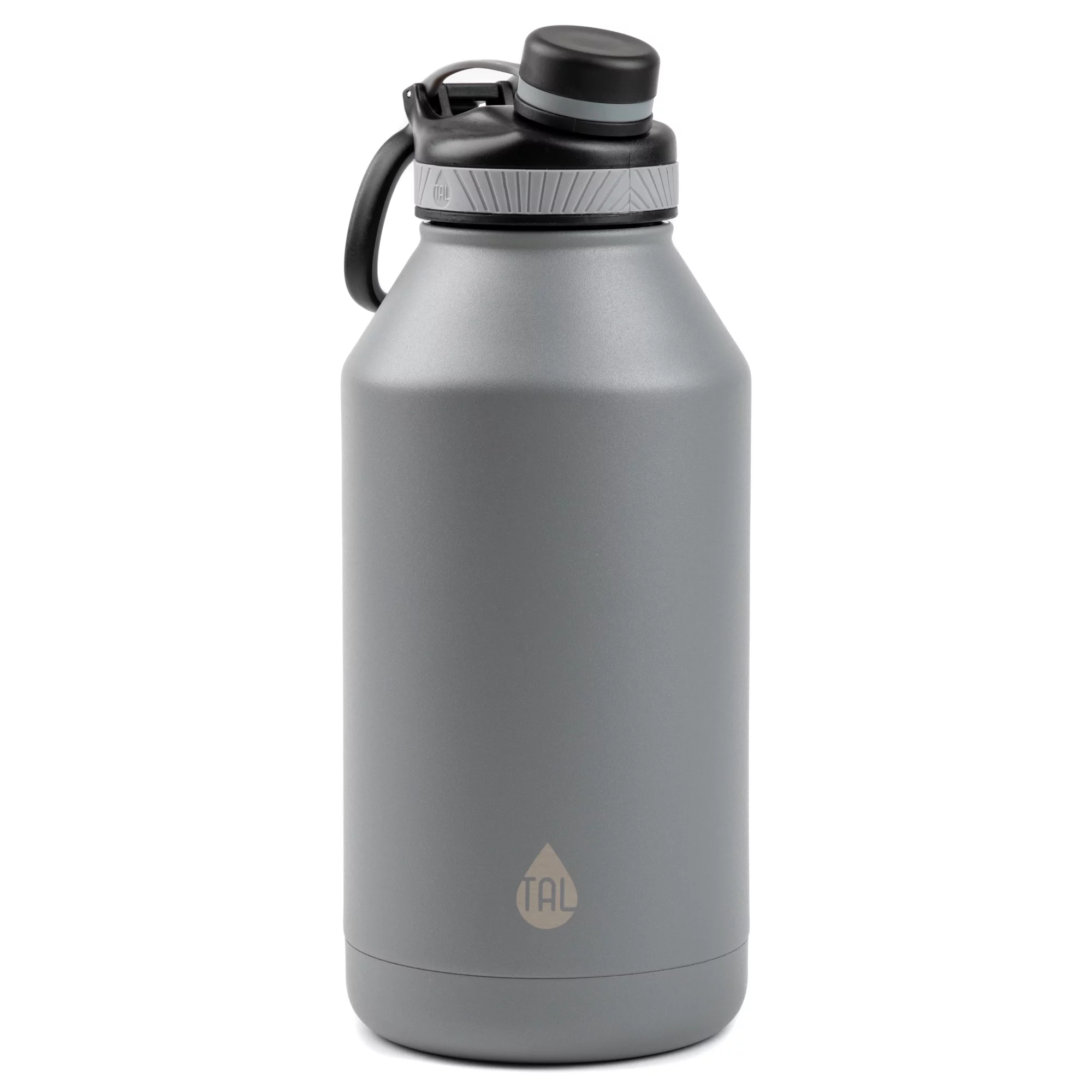 TAL Stainless Steel Ranger Water Bottle 64 fl oz, Black - Womvr