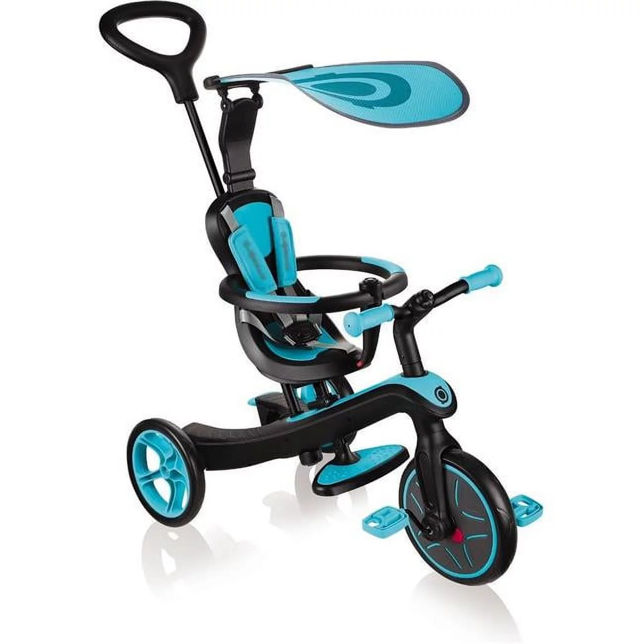 Globber 632-105 Explorer Trike Scooter, Teal - Womvr