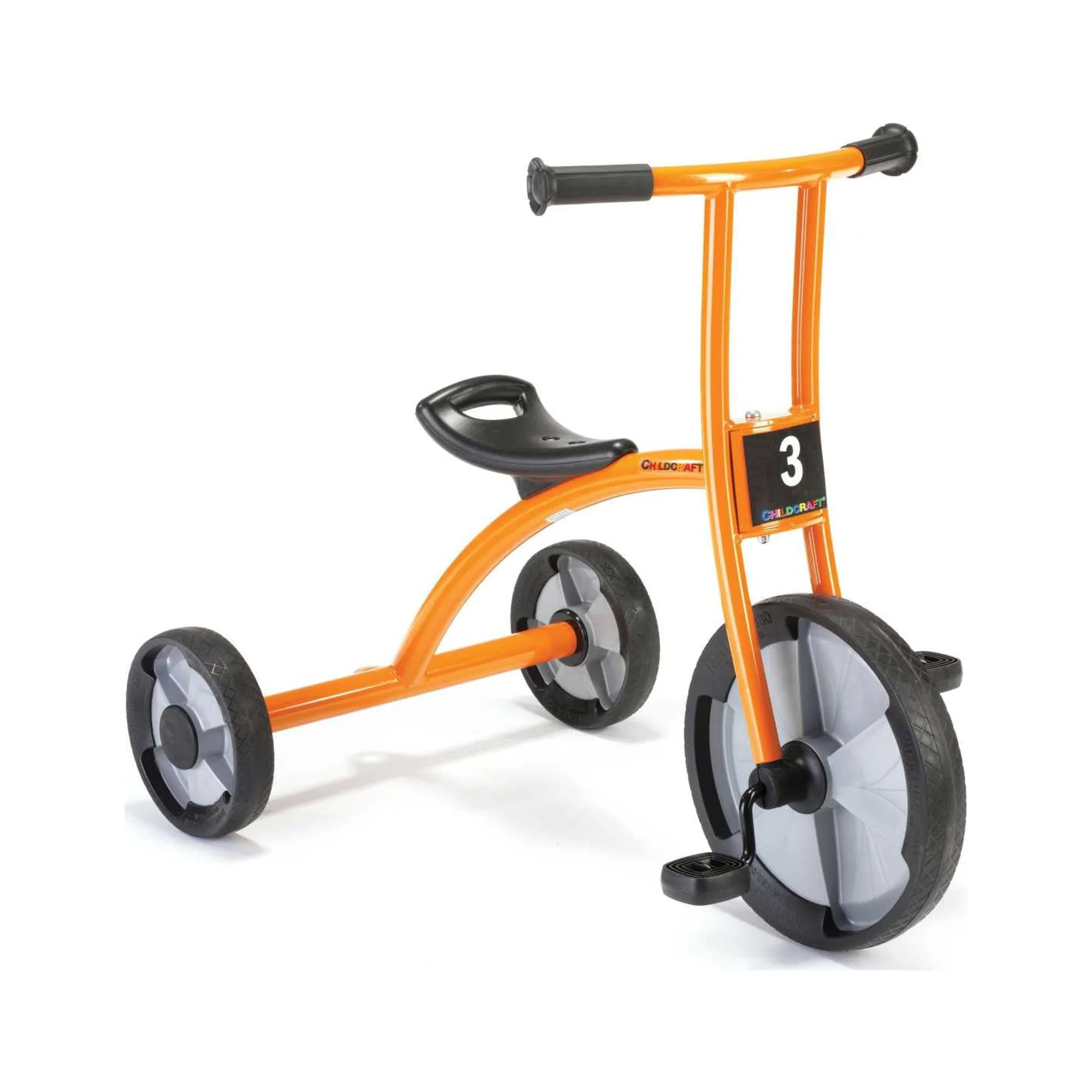 Childcraft Tricycle, 14 Inch Seat Height, Orange - Womvr