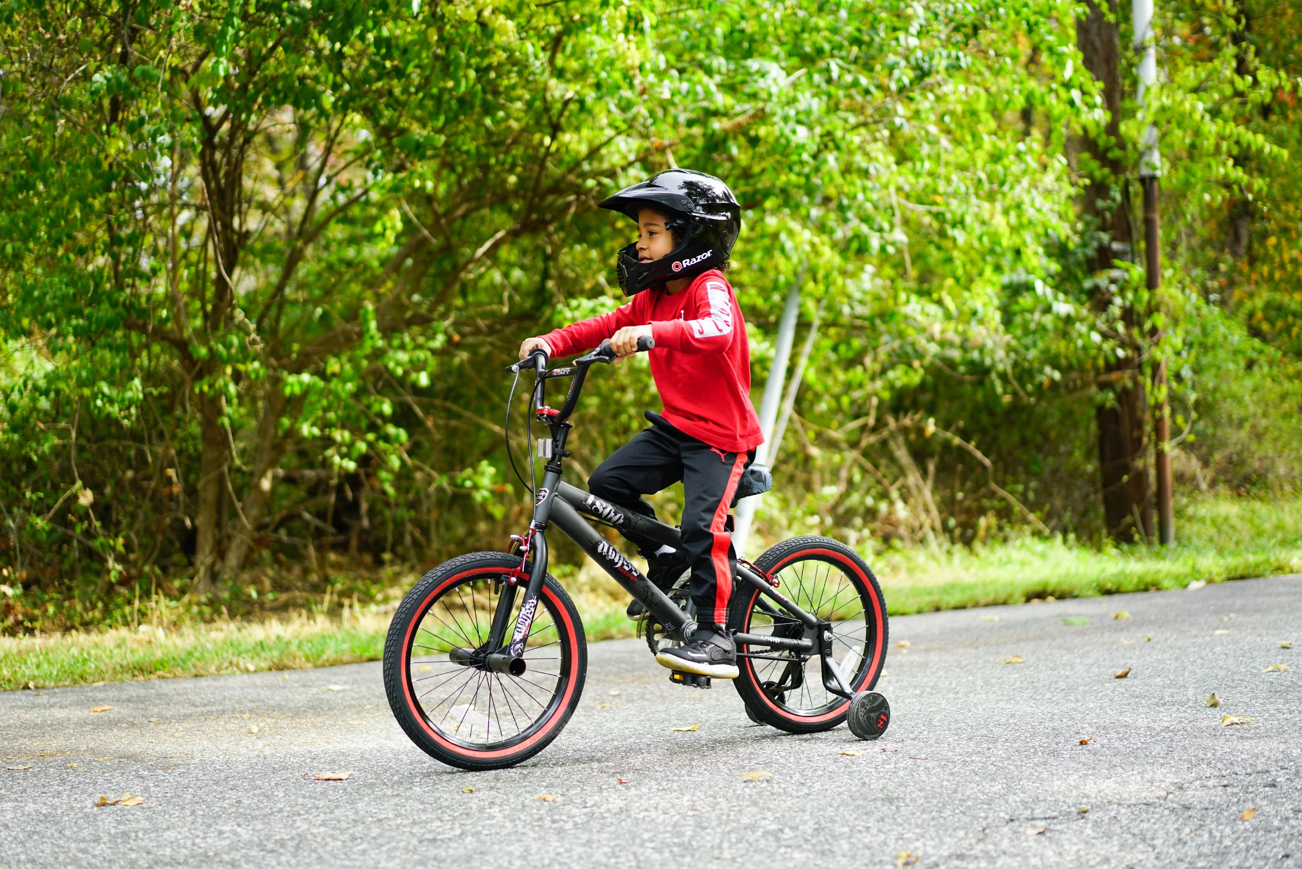 Kent 18 In. Abyss Boy's Freestyle BMX Bike, Charcoal Gray - Womvr