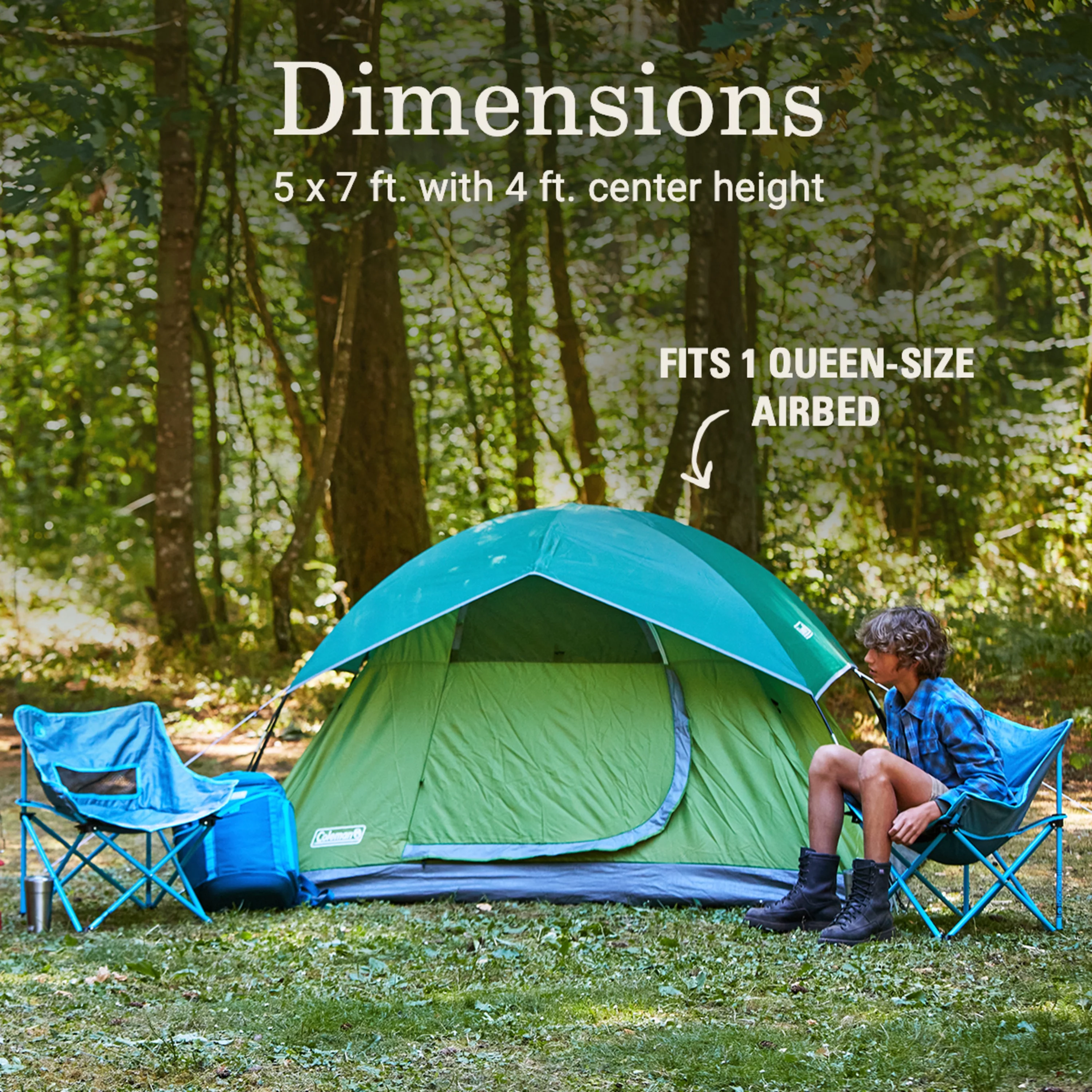 Coleman Sundome 2-Person Camp Tent - Womvr