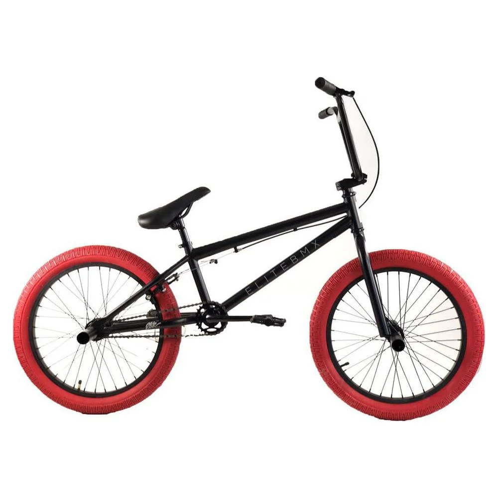 Elite BMX Bike Stealth 20 In., Black and Red - Womvr