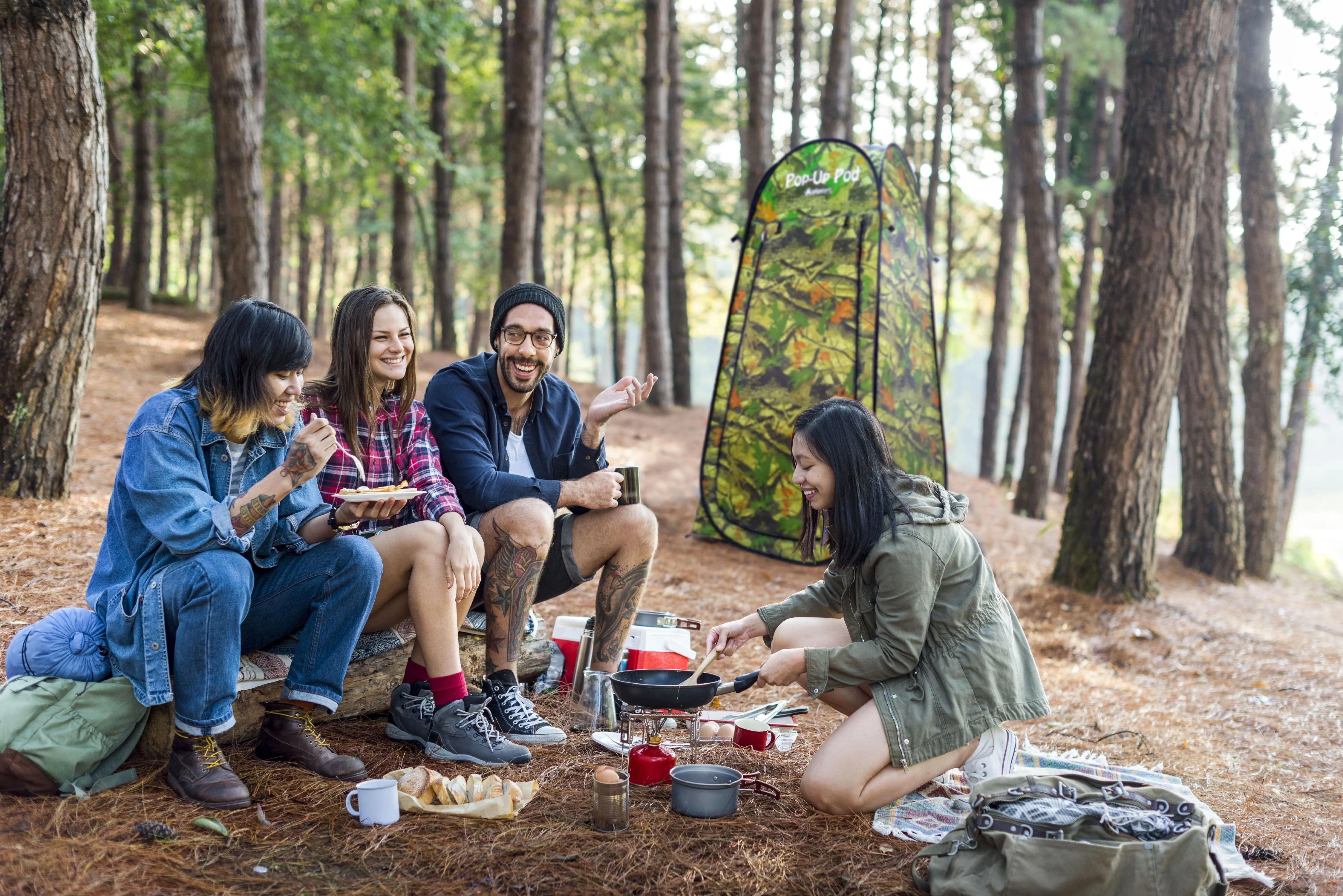 GigaTent 1-Person Pop-up Privacy Tent for Camping Changing Room, 36