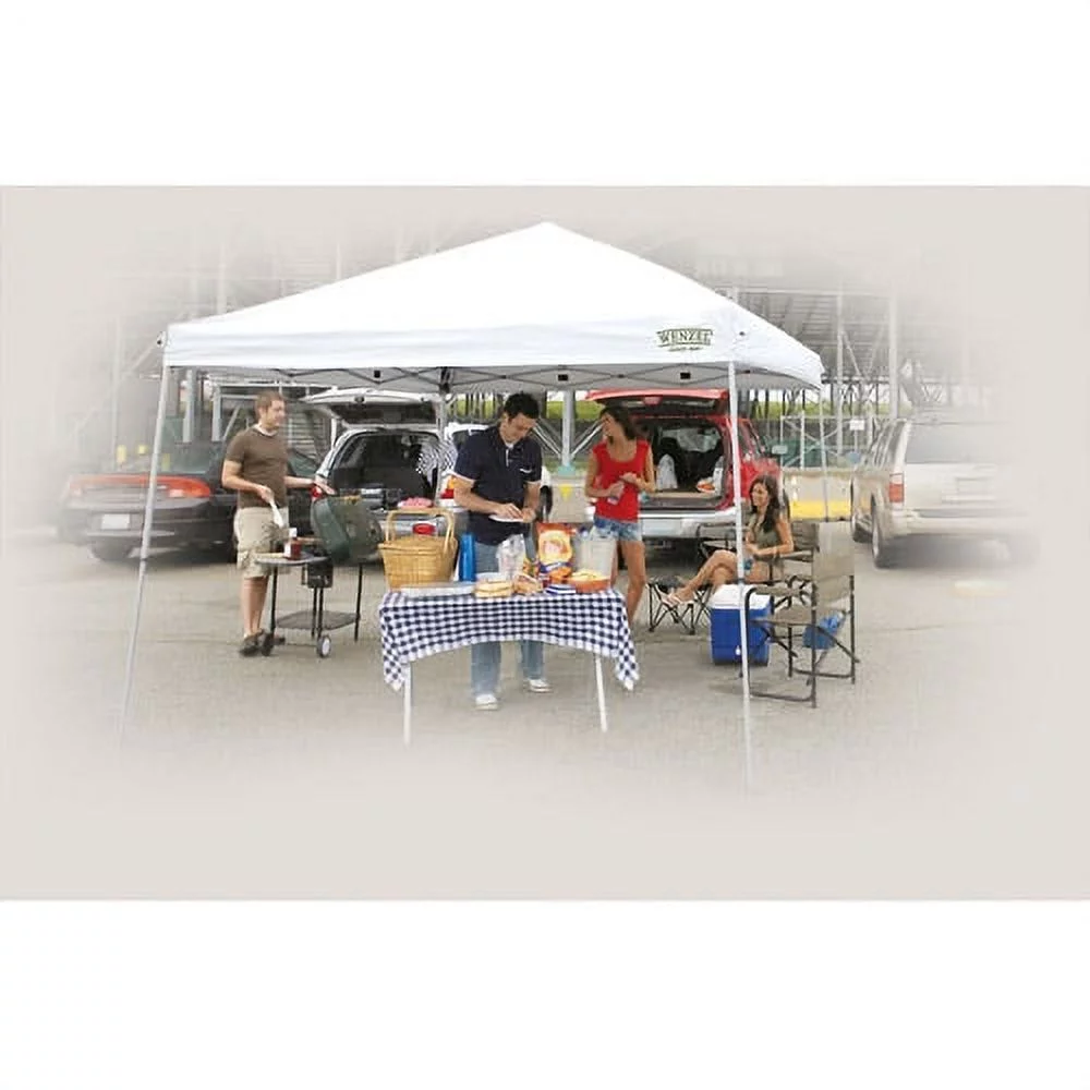 Wenzel Smartshade 10' x 10' Instant Outdoor Canopy, White - Womvr