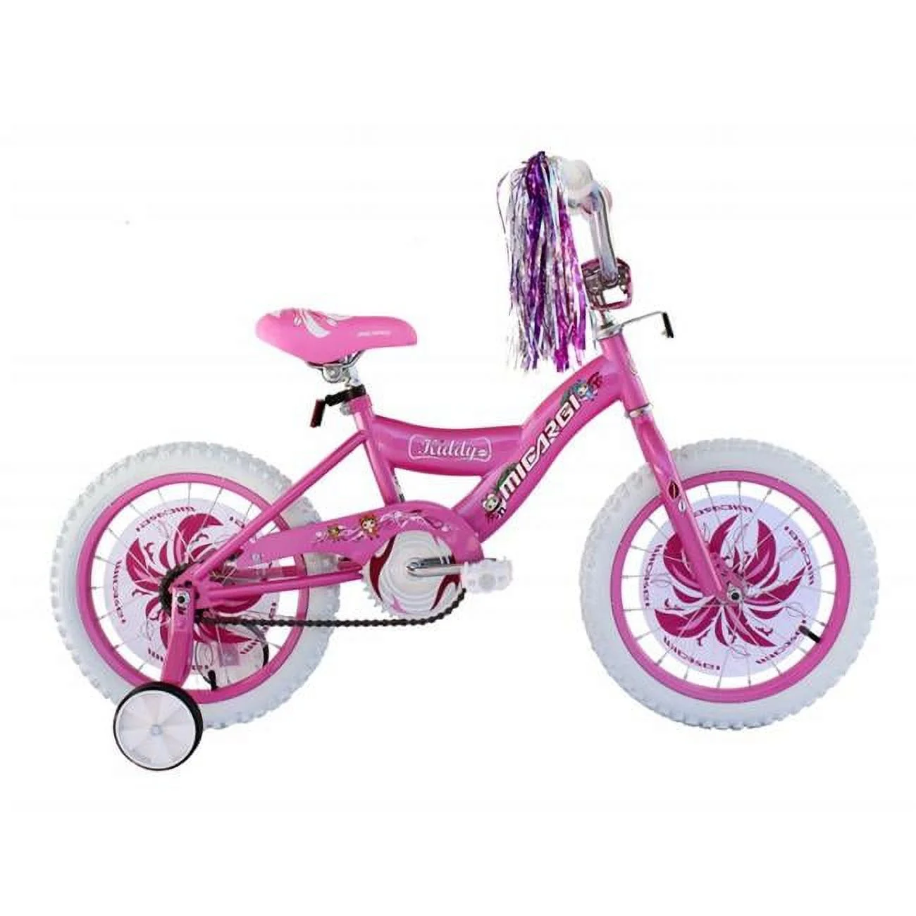 Micargi  16 in. Girls BMX Bicycle, Pink - Womvr