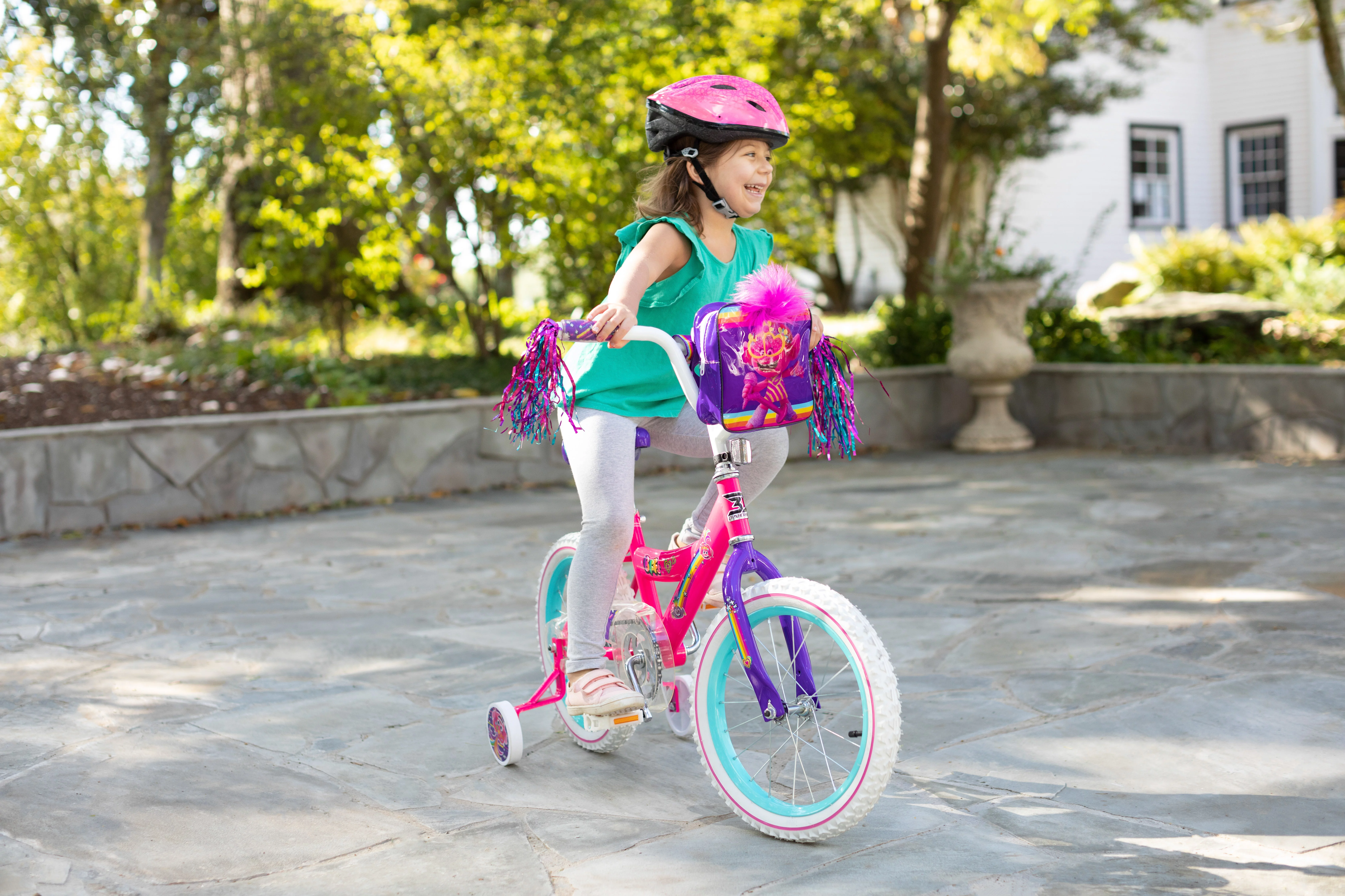 Dynacraft Trolls 16-Inch Girls BMX Bike For Age 5-7 Years - Womvr
