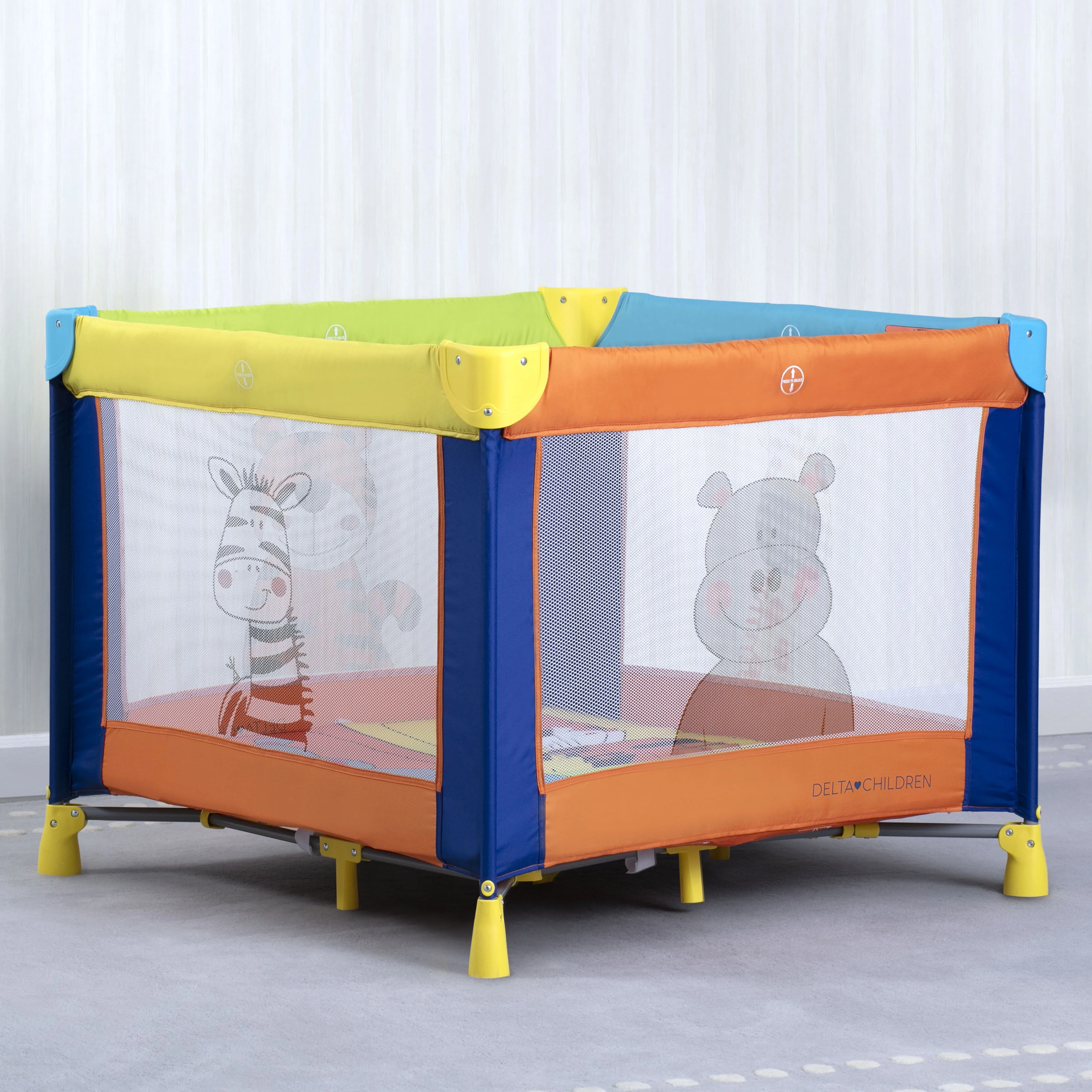 Delta Children Play Yard, Safari Fun, 36