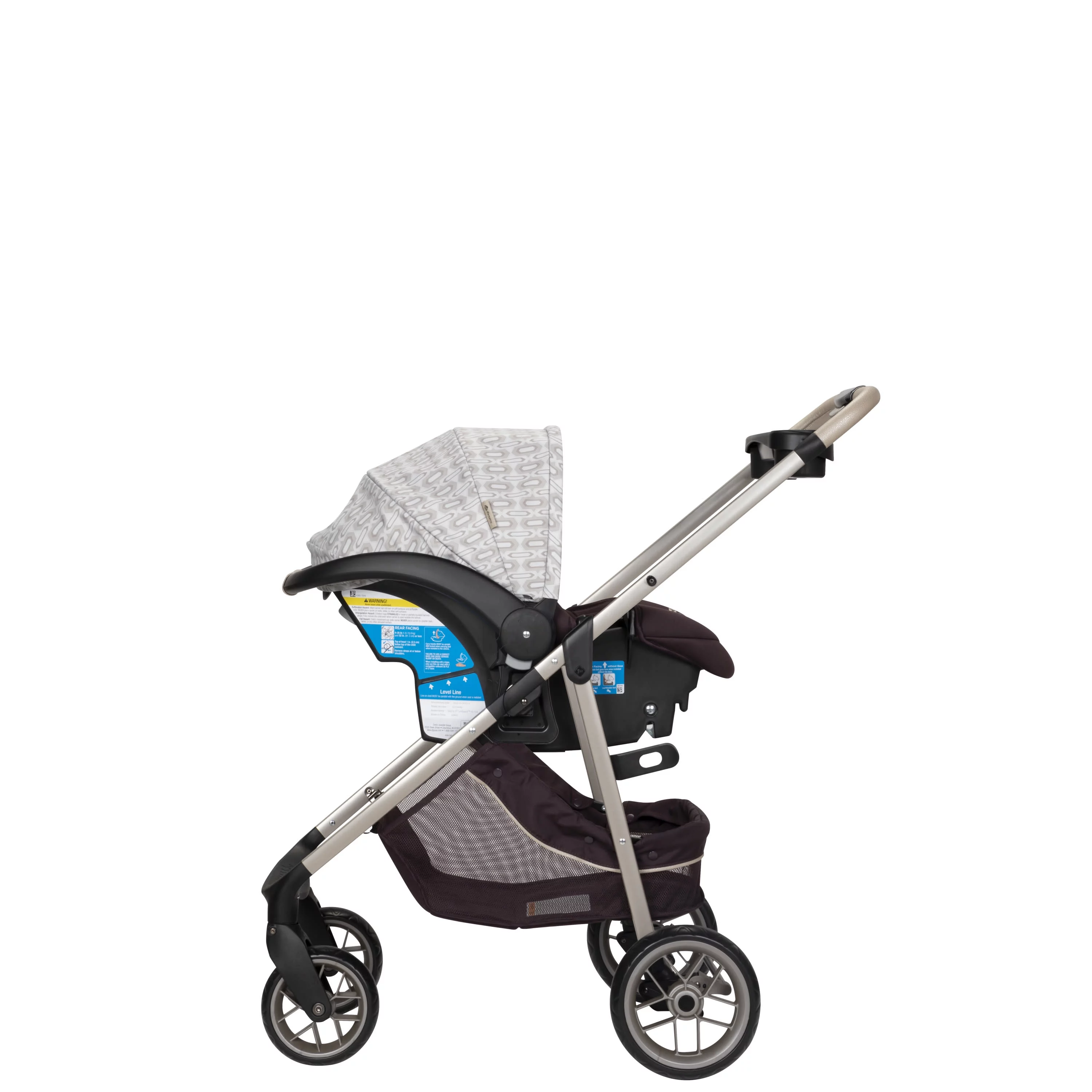 Safety 1st Deluxe Grow and Go Flex 8-in-1 Travel System, High Street, Infant - Womvr