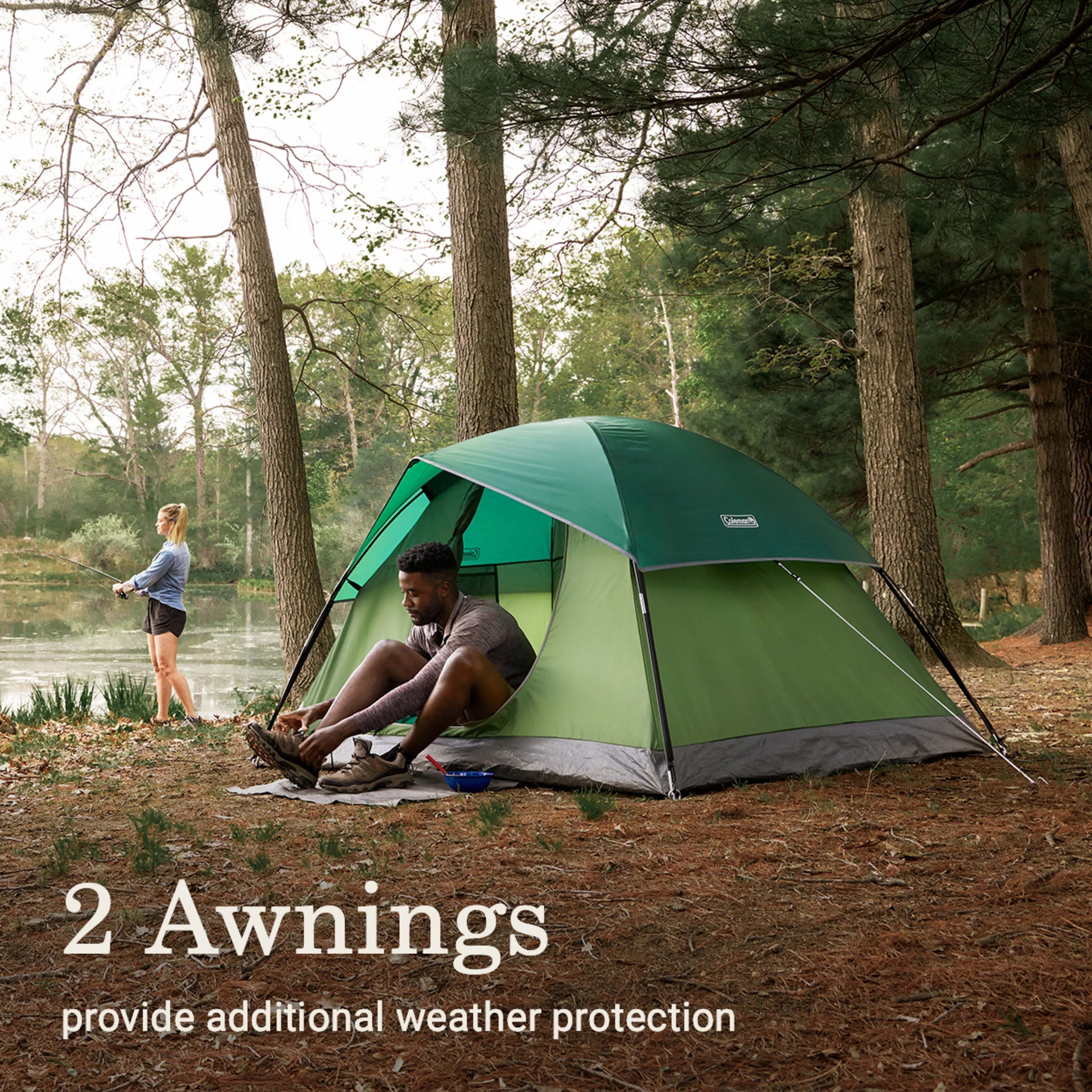 Coleman Sundome 2-Person Camp Tent - Womvr