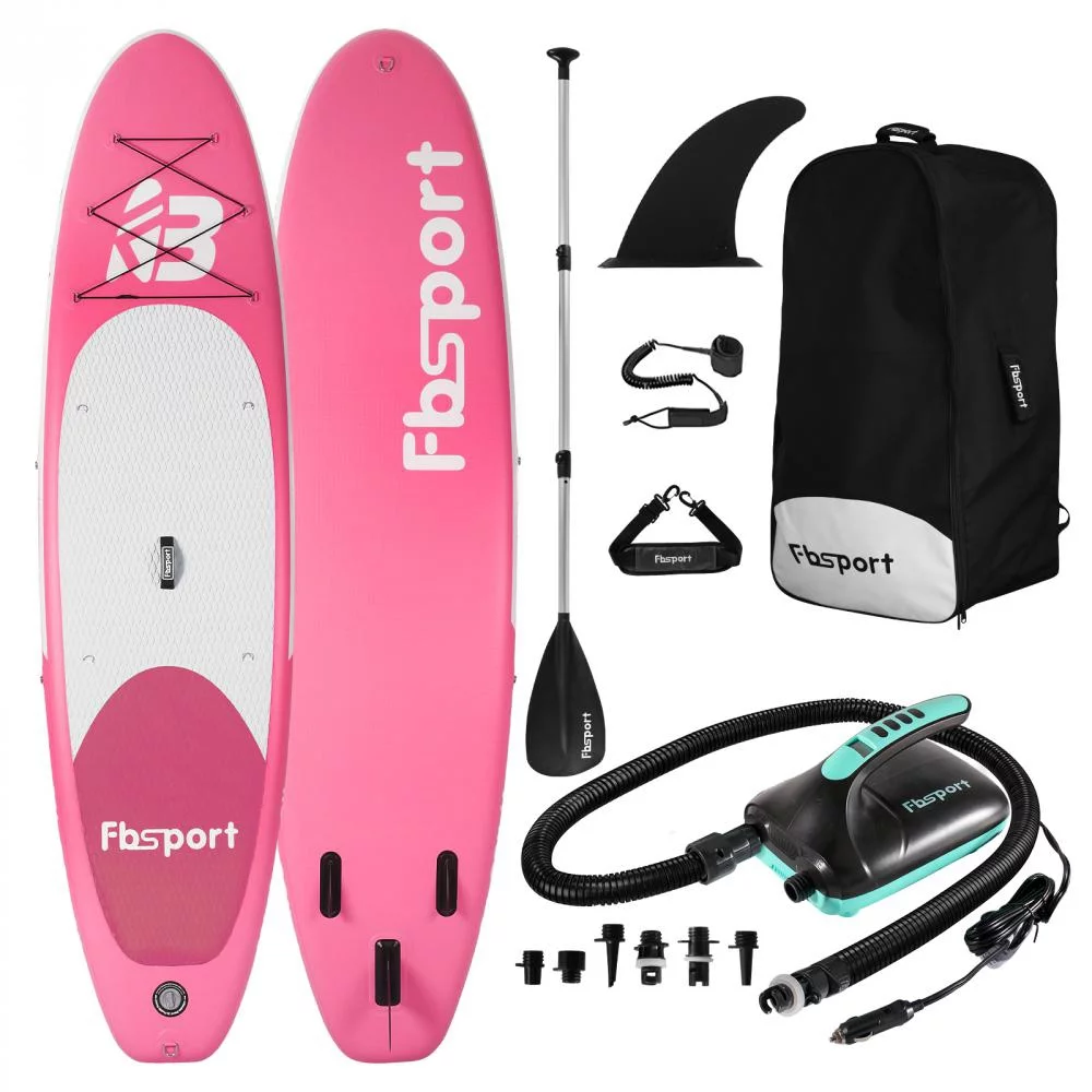 Fbsport Electric Inflatable Paddle Board, Stand UP Paddleboard 11' Length with Electric Pump SUP Accessories - Womvr