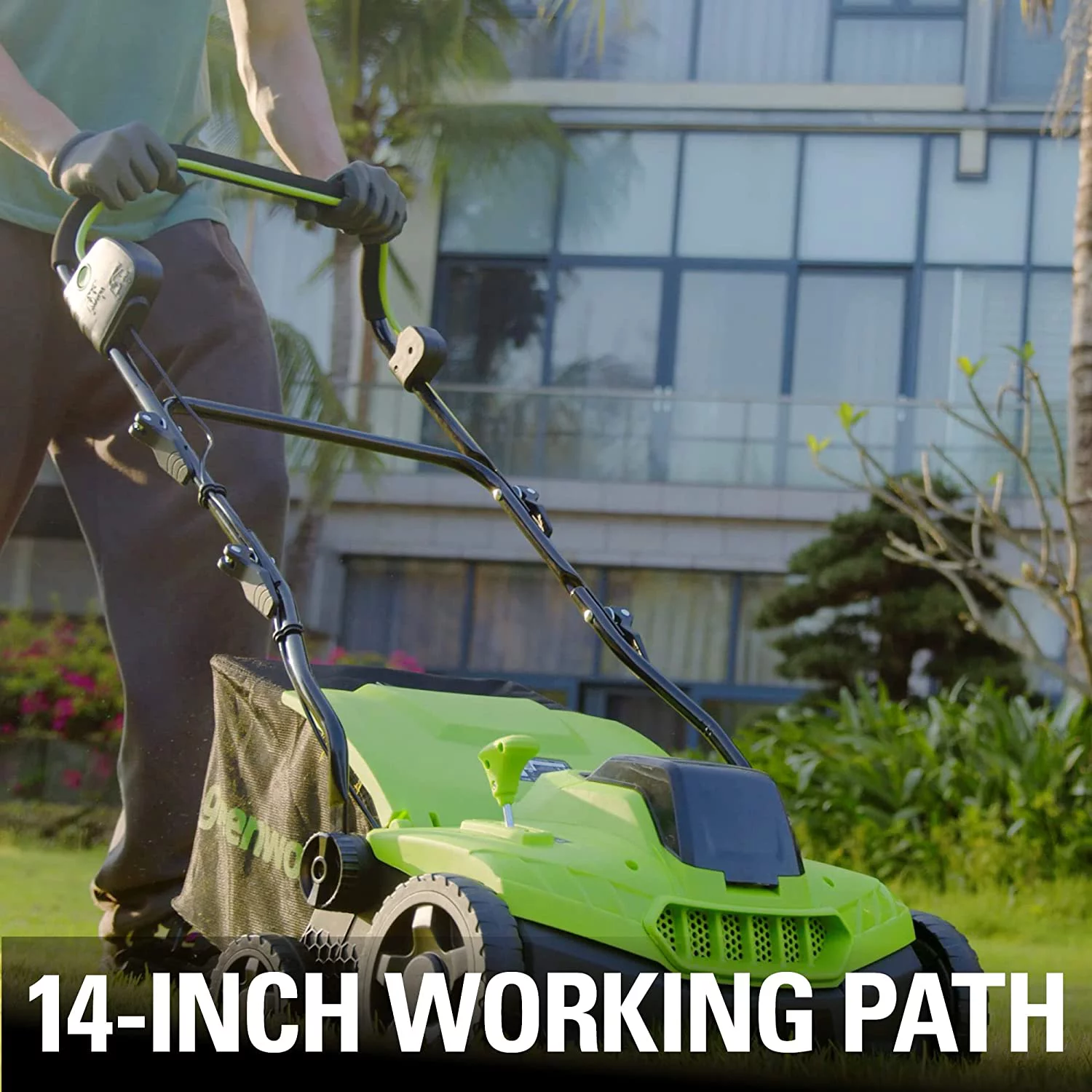 Greenworks 40V (2-In-1) Dethatcher / Scarifier, 5Ah USB Battery and Rapid Charger Included, DT40B510 - Womvr