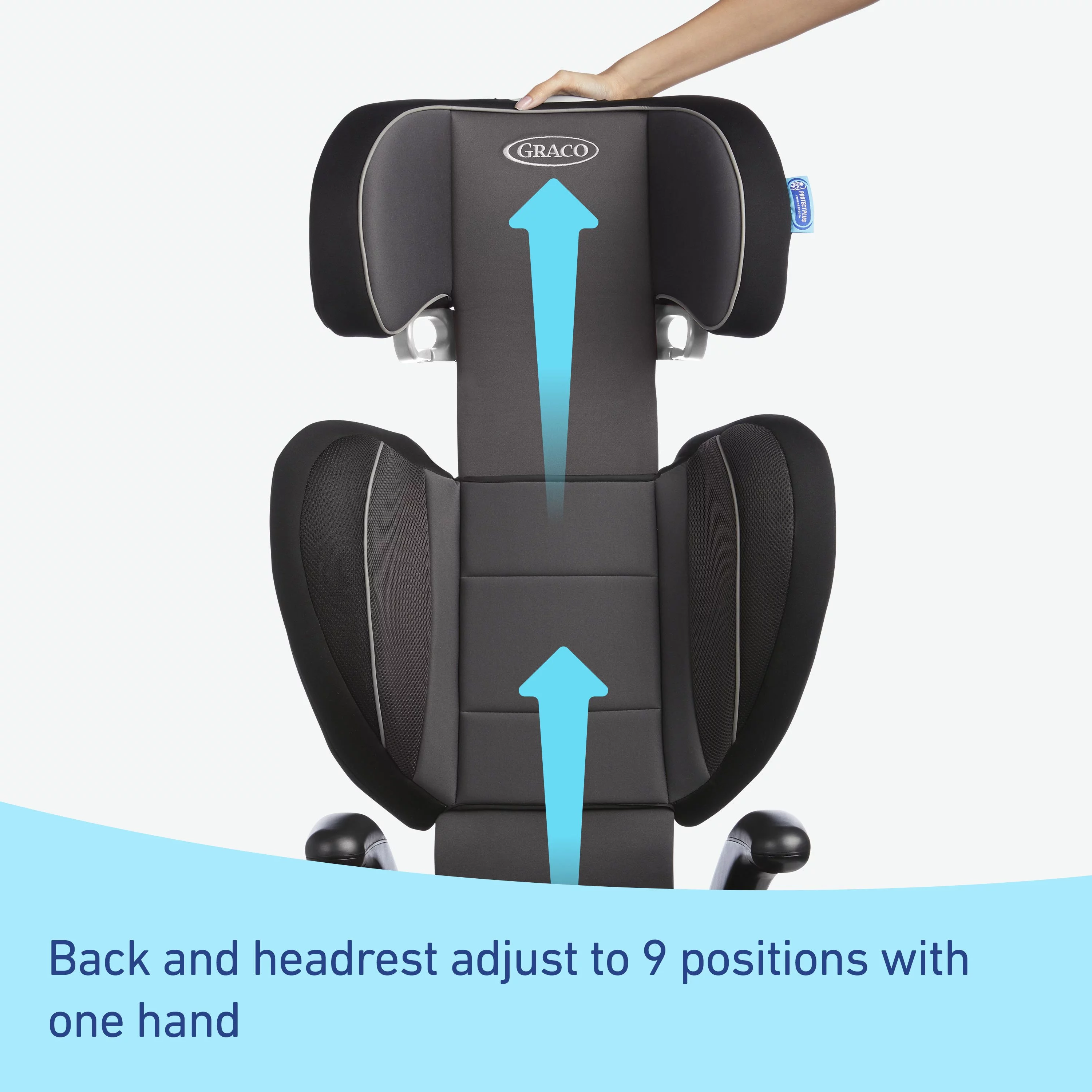 Graco TurboBooster Stretch2Fit Booster Seat, Ainsley - Womvr