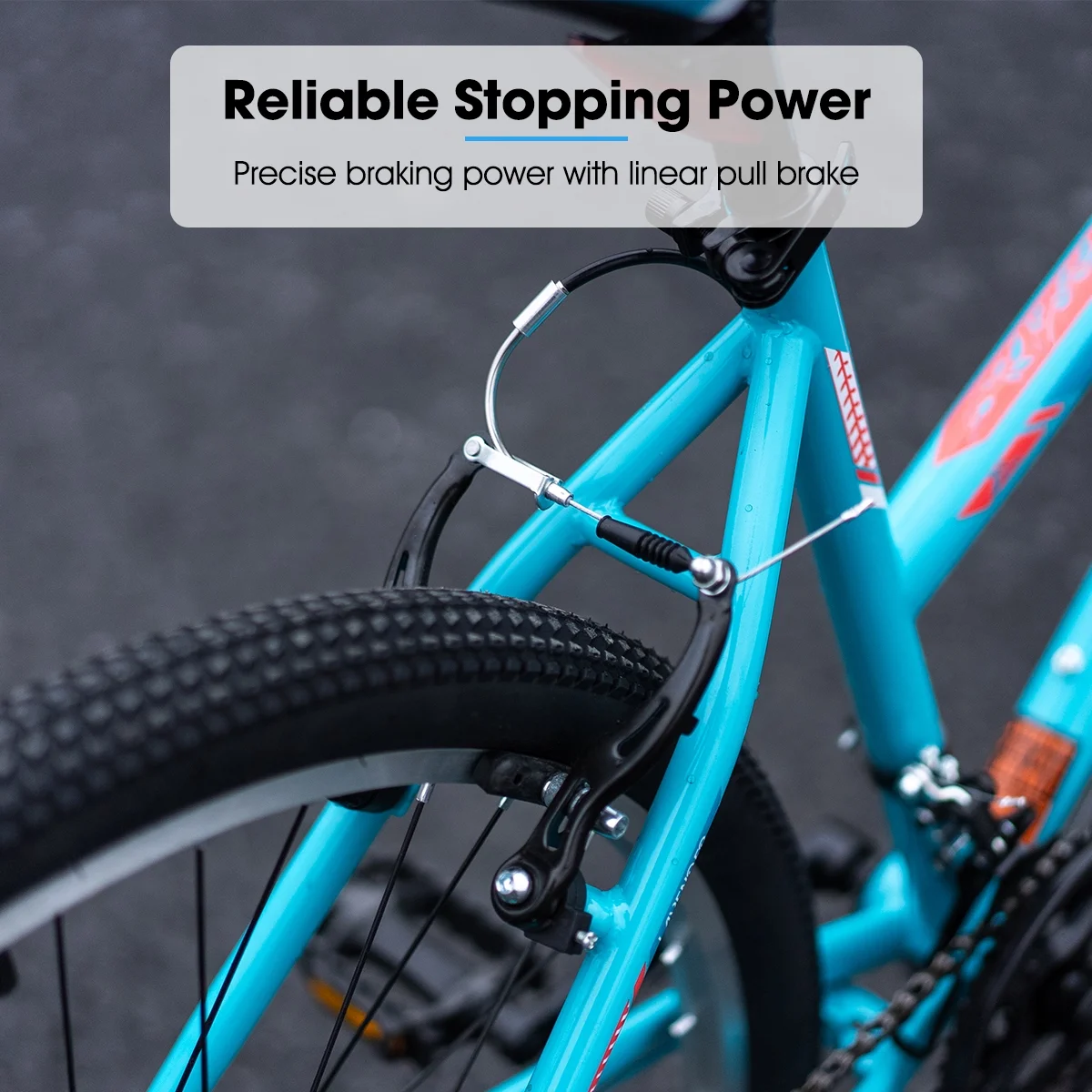 Hiland 24 26 inch Mountain Bike for Men Women, 21 Speeds MTB Bicycle for Adult Youth - Womvr