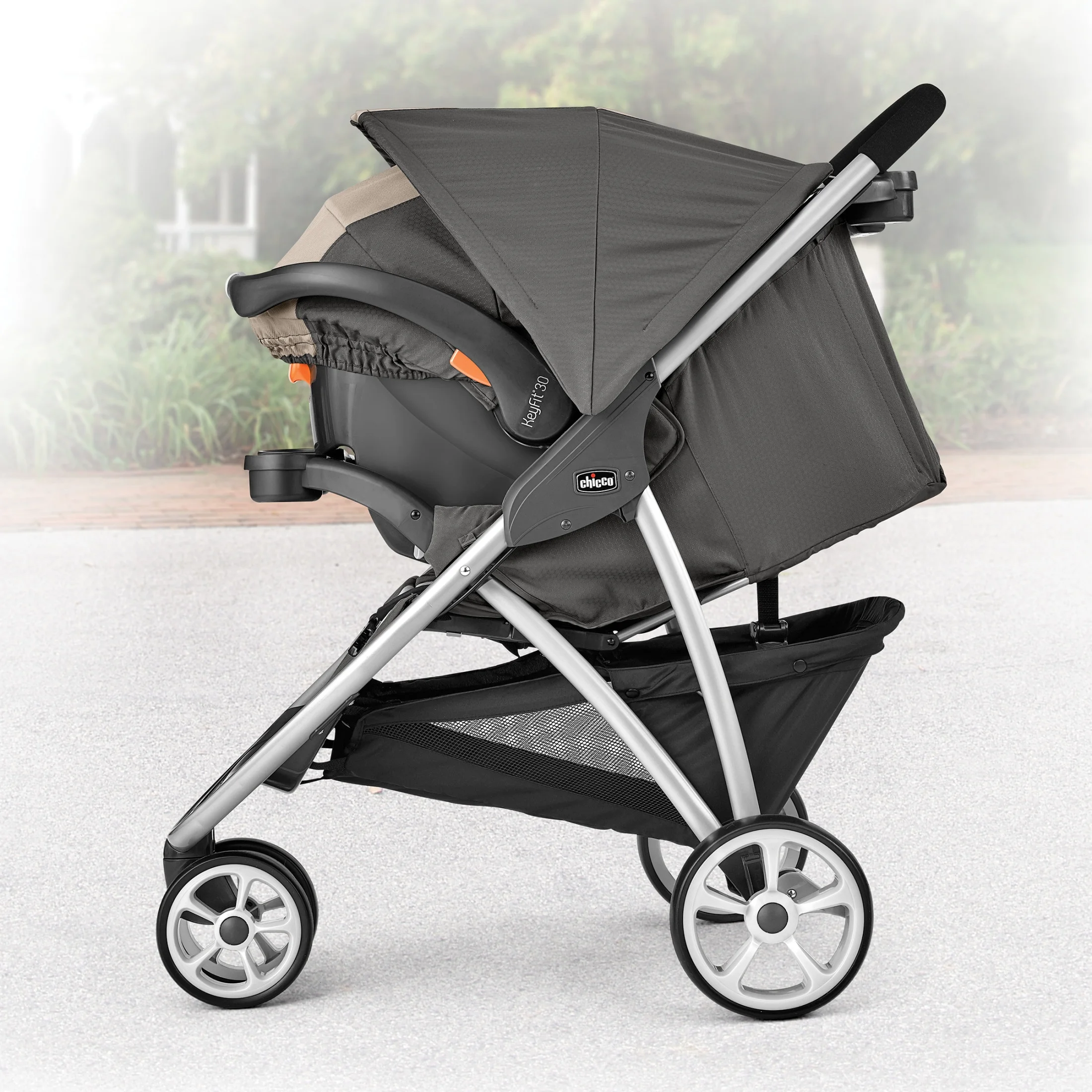 Chicco Viaro Quick-Fold Stroller - Graphite (Grey) - Womvr