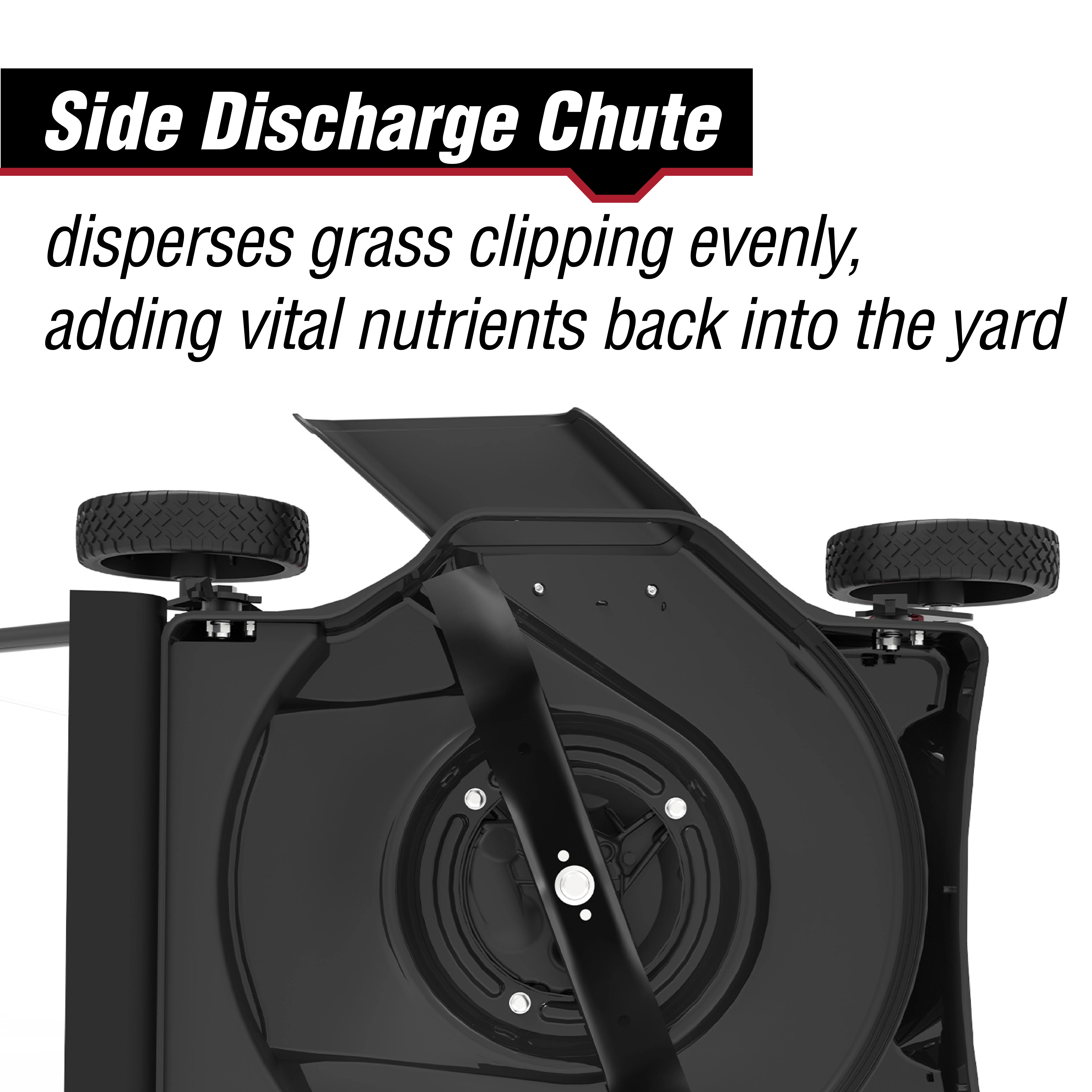 Hyper Tough 20-inch 125cc Gas Push Mower with Briggs & Stratton Engine - Womvr