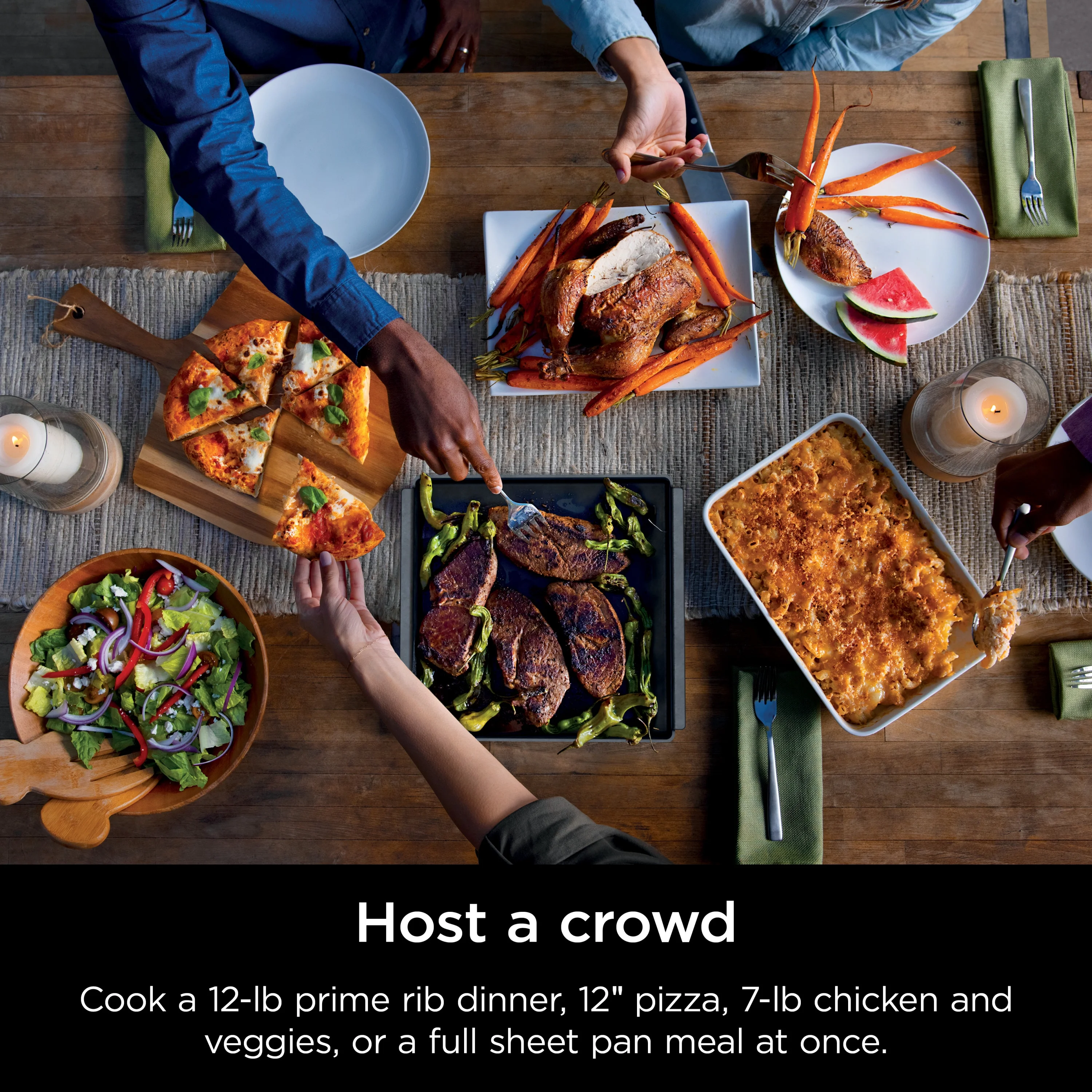 Ninja Woodfire? Pizza Oven, 5-in-1 outdoor oven, 5 Pizza Settings, Ninja Woodfire? Technology, up to 700��F heat, BBQ smoker, Electric? - Womvr