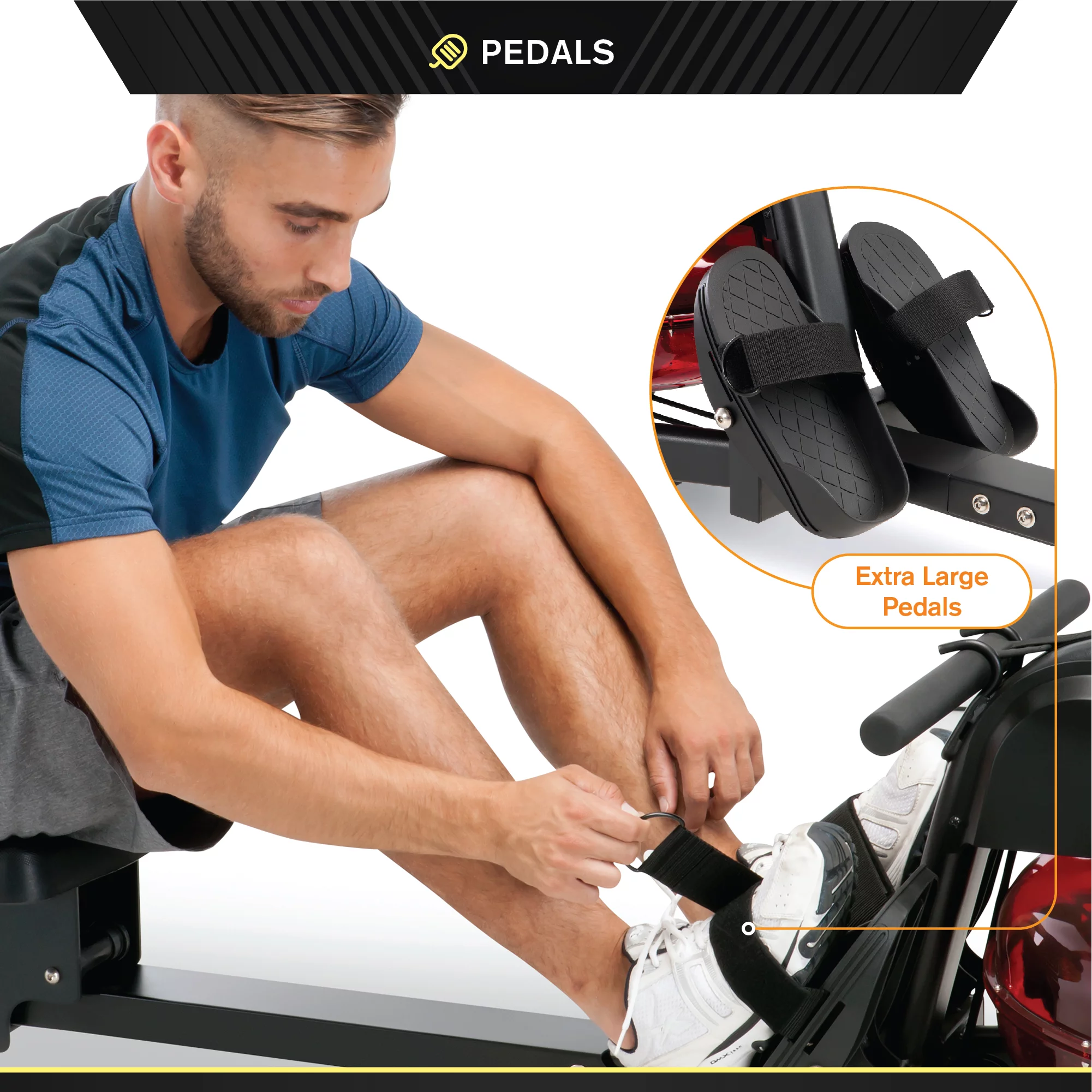 CIRCUIT FITNESS Water Rowing Machine AMZ-167RW - Womvr