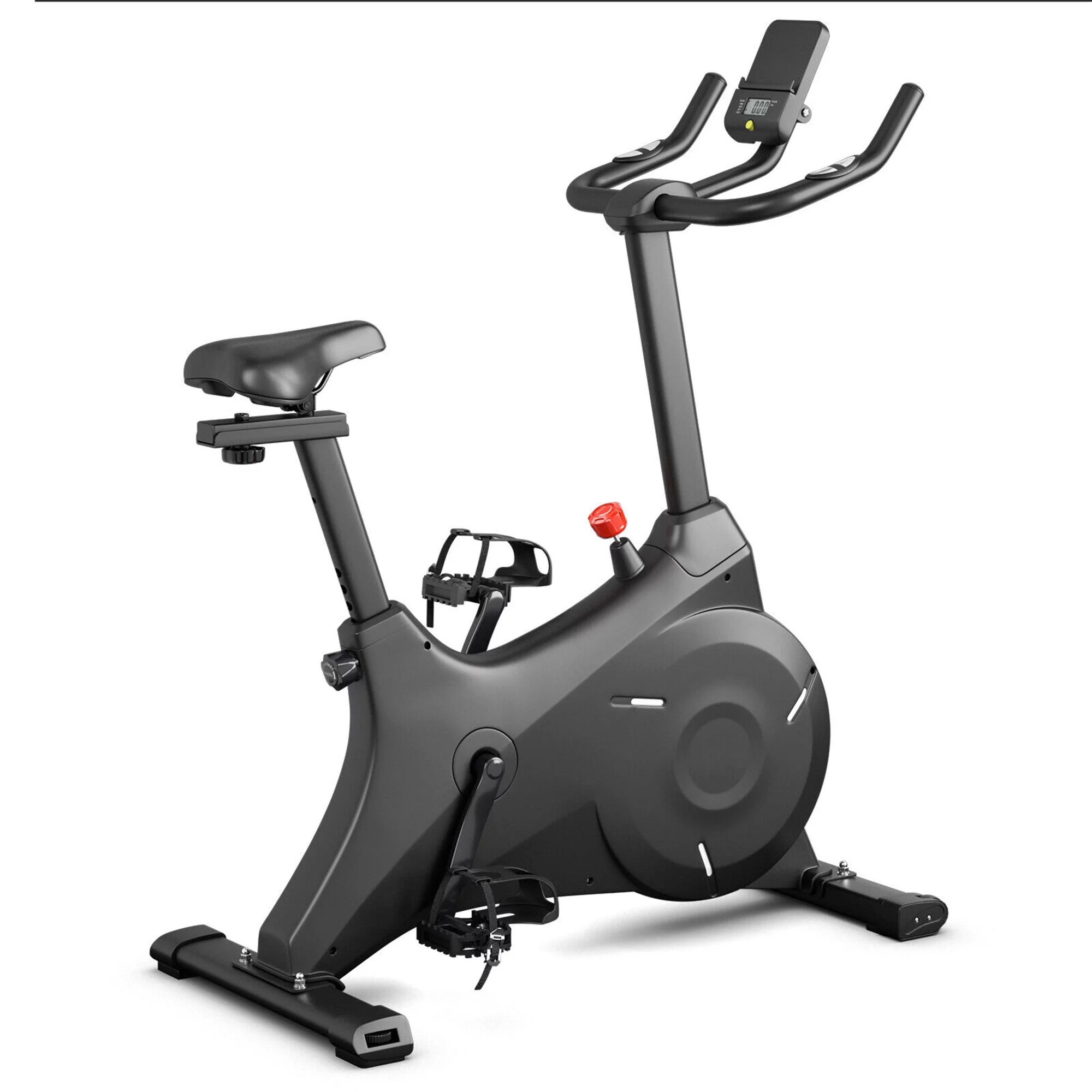 Gymax Magnetic Resistance Stationary Bike Exercise Bike Stationary for Home Gym - Womvr