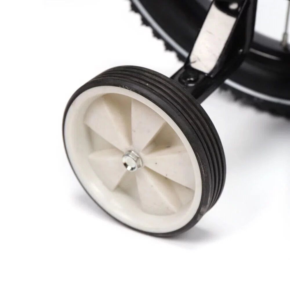 Aiqidi 14 Inch Kids Bike Boys Girls Safe Bicycle Adjustable Seat Height Children Bicycle with Training Wheels and Mudguards, Red - Womvr