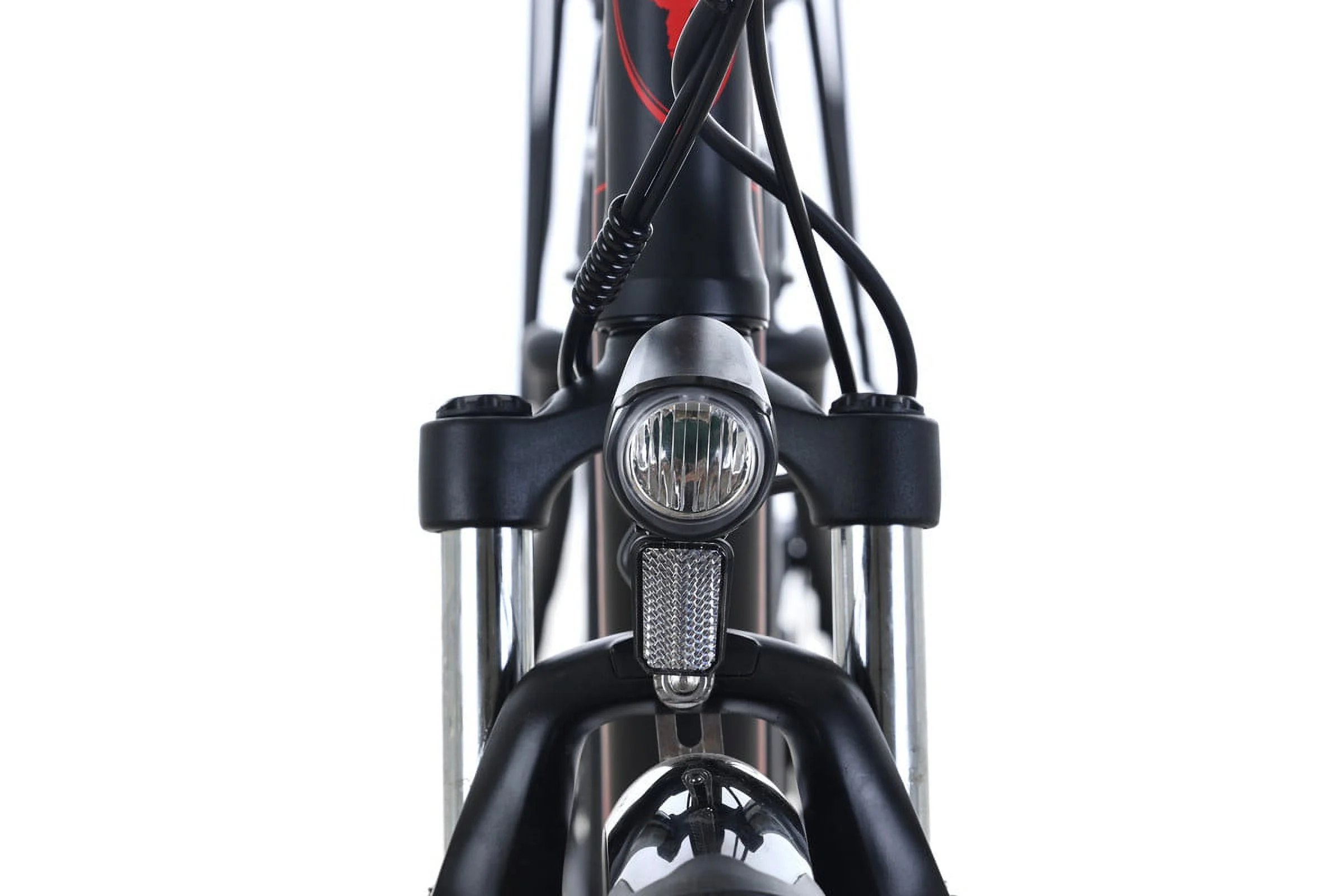 Totem Skyline Electric Bike for Adults, 26” Ebike 350W Powerful Motor, 36V 10.4Ah Removable Battery Electric Cruiser Bike, Shimano 7-SPEED Gears, Electric City Commuter Bike, White - Womvr