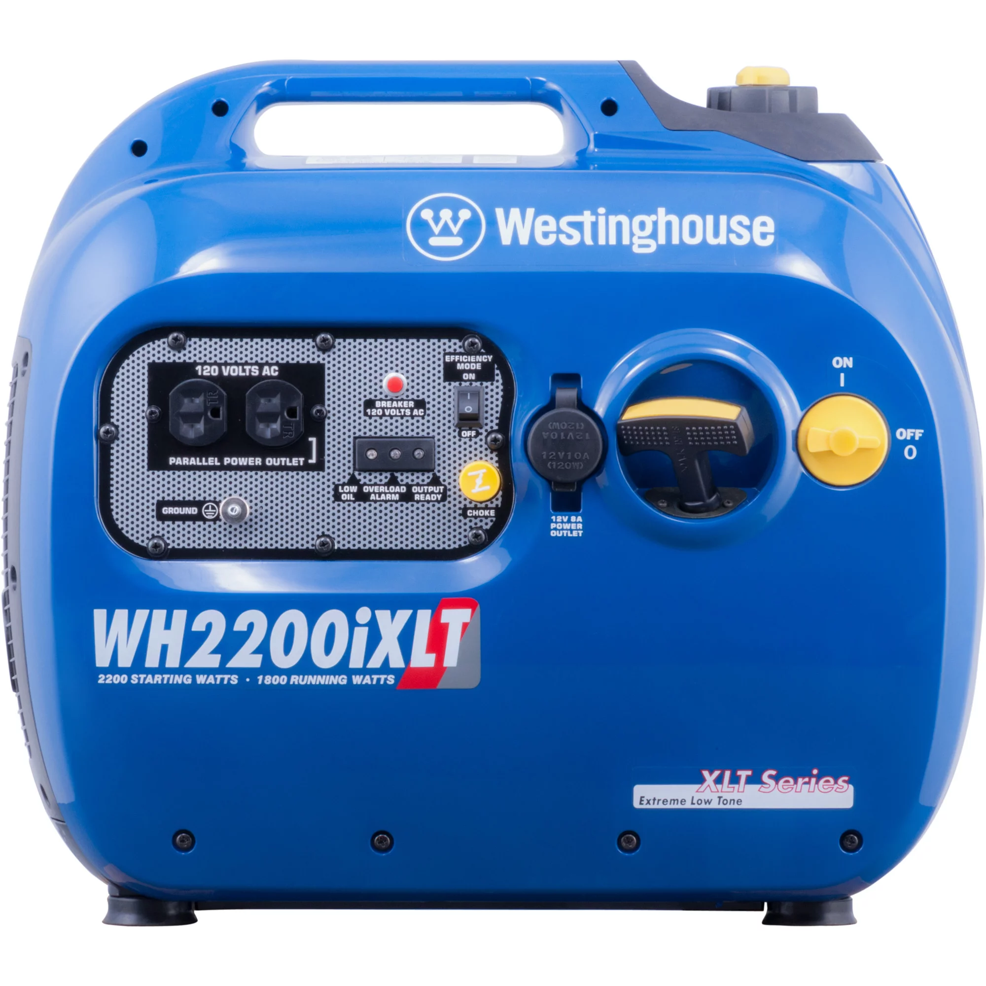 Westinghouse WH2200iXLT Portable Inverter Generator 1800 Rated Watts & 2200 Peak Watts - Womvr