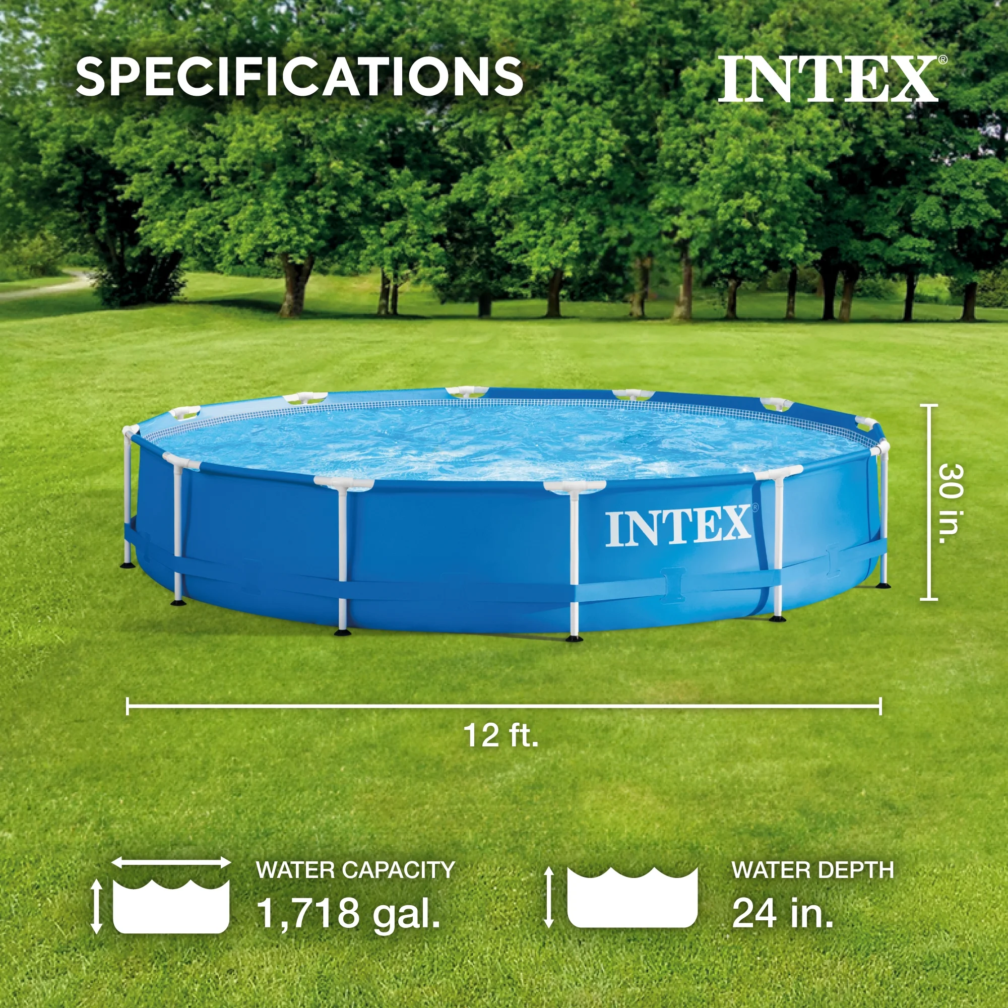 Open Box Intex 12' x 30